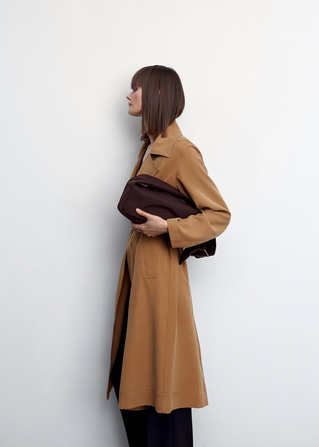Mango trench fluide hotsell