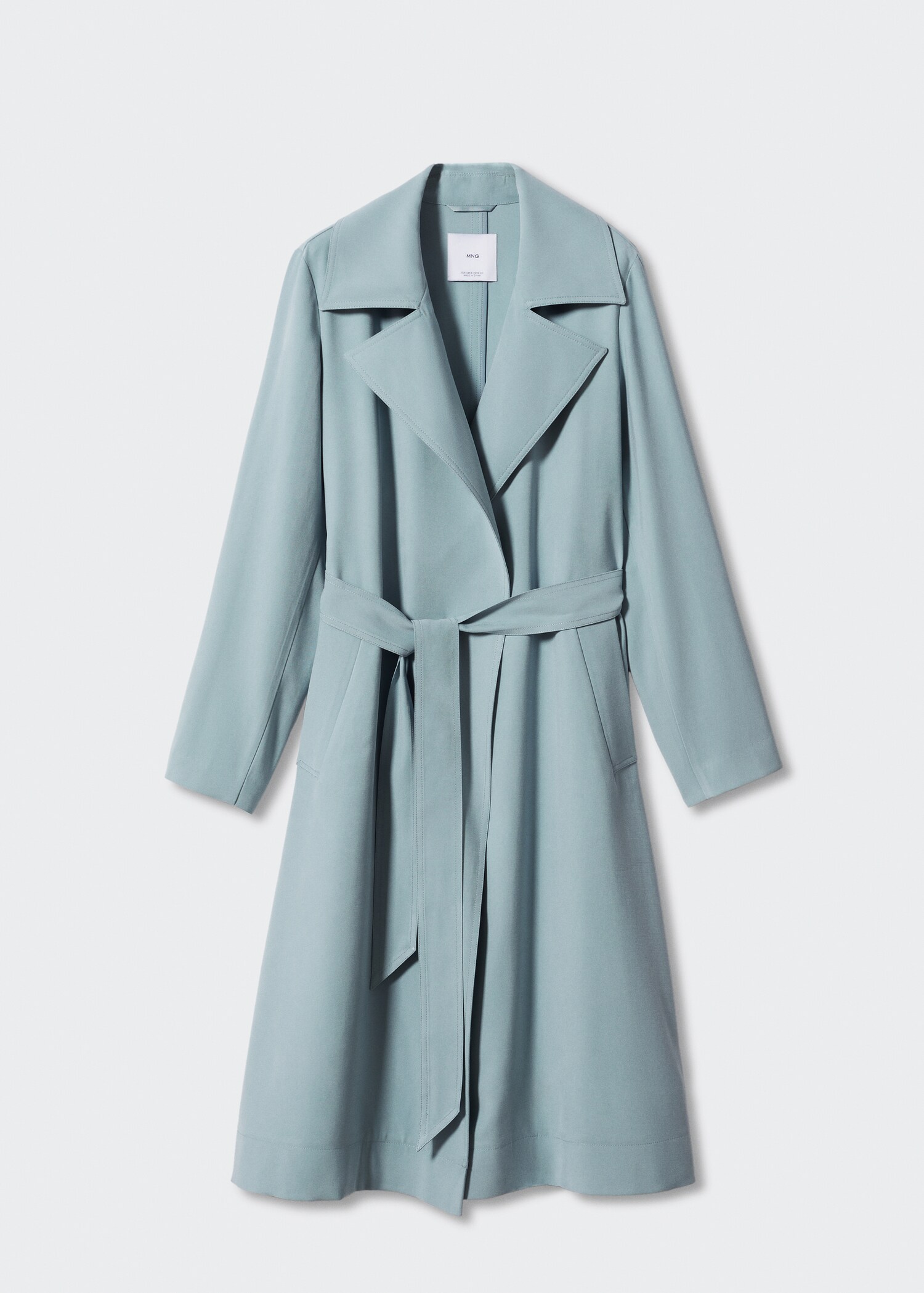 Flowy lapel trench - Article without model