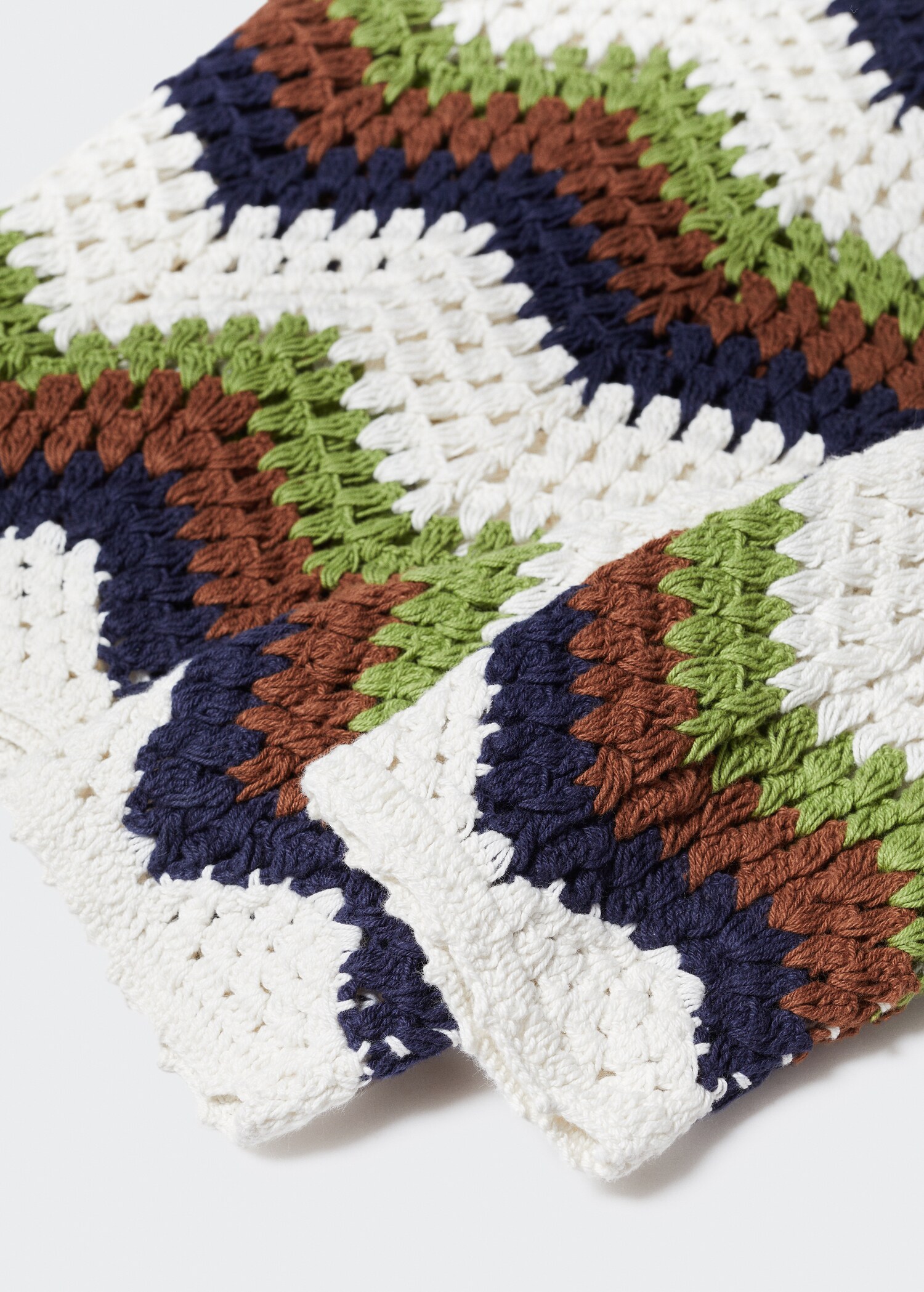 Crochet cotton  sweater - Details of the article 8