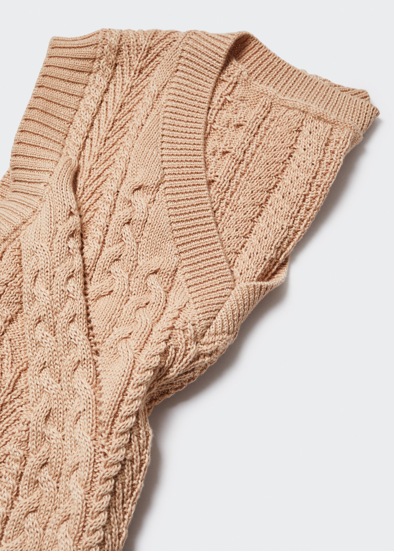 Braided-knit vest - Details of the article 8