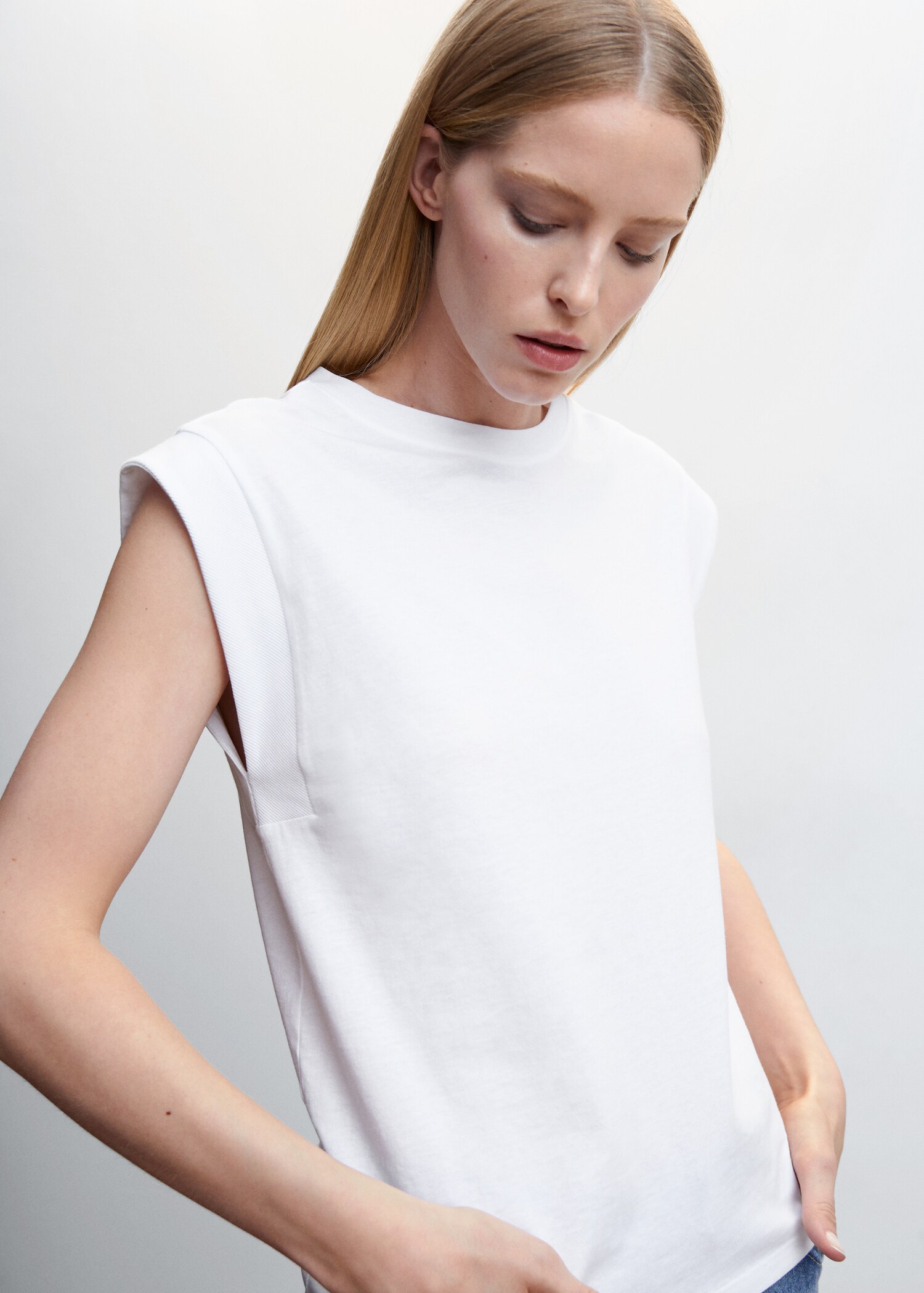 Camiseta algodón cuello redondo - Detalle del artículo 1