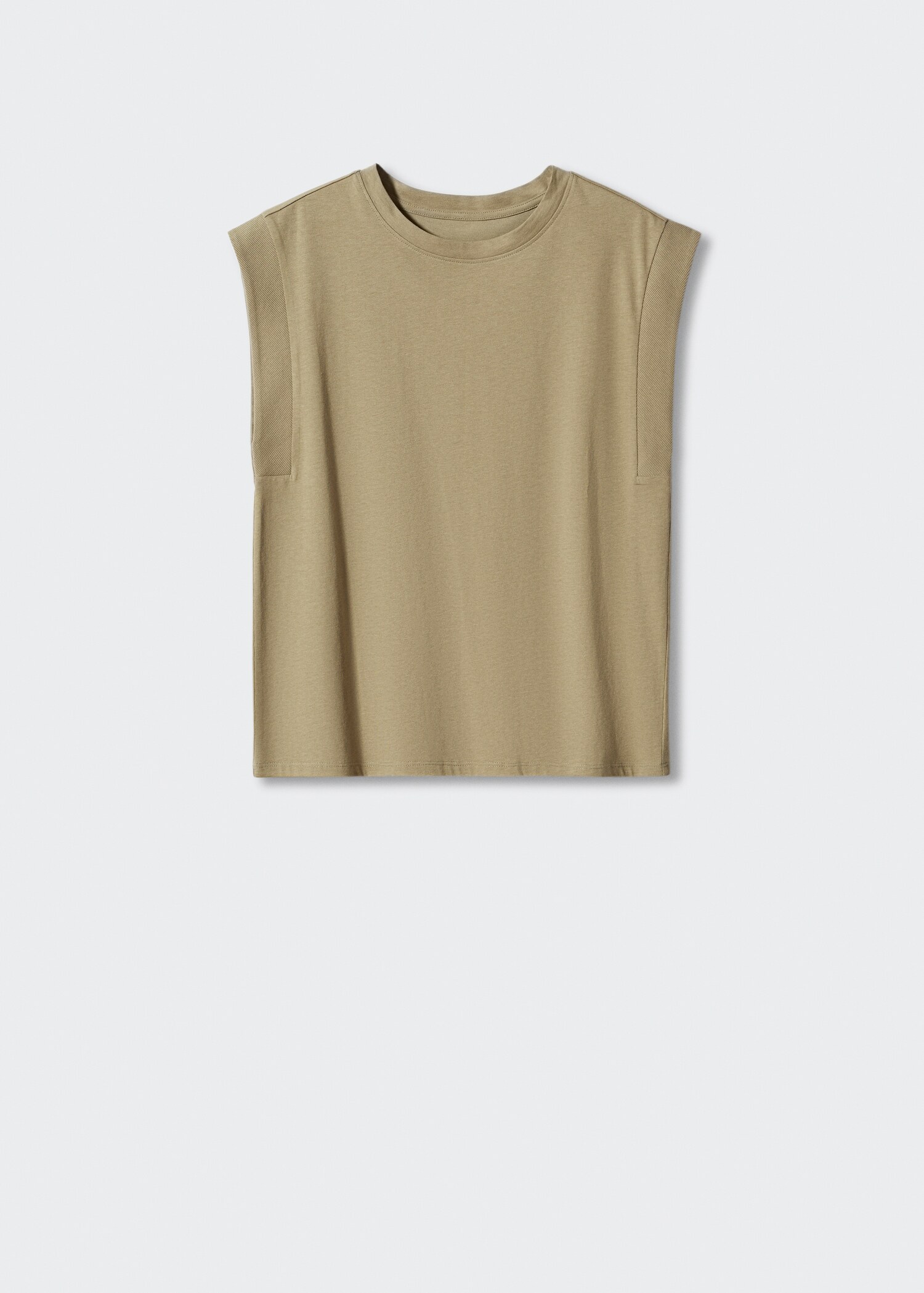 Camiseta algodón cuello redondo - Artículo sin modelo
