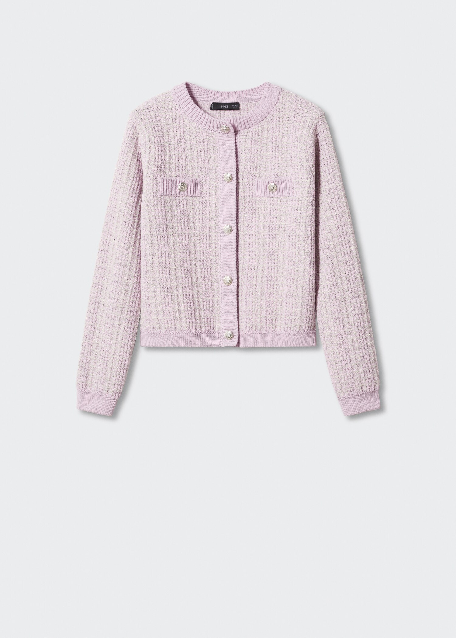 Pocket tweed cardigan - Article without model