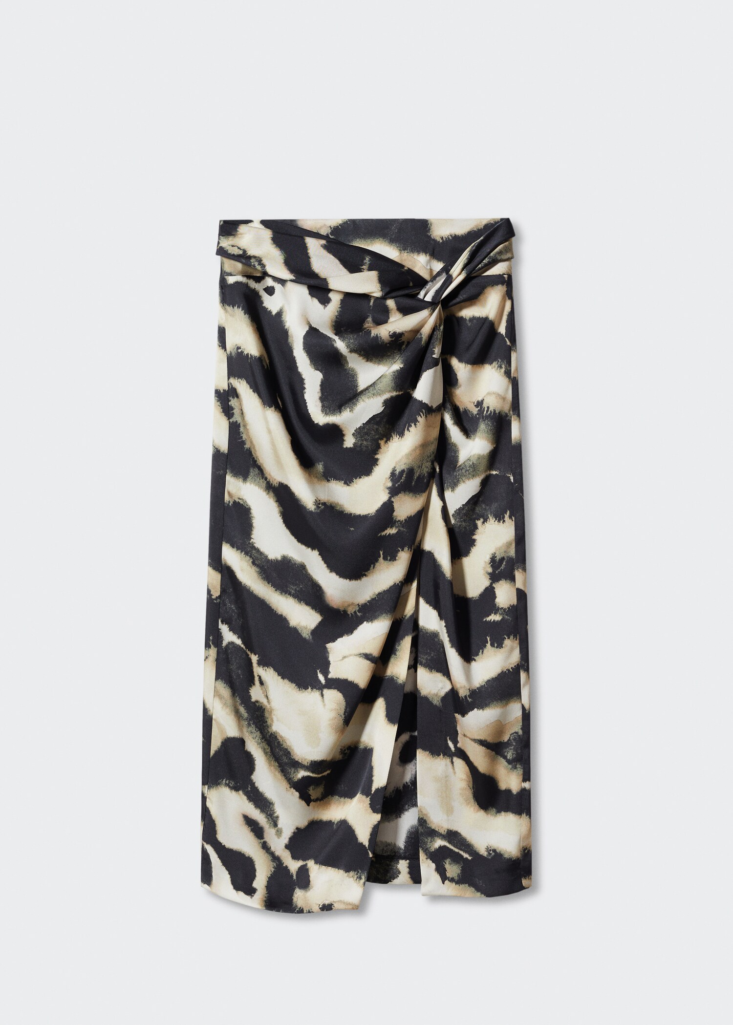 Knot printed skirt - Article without model