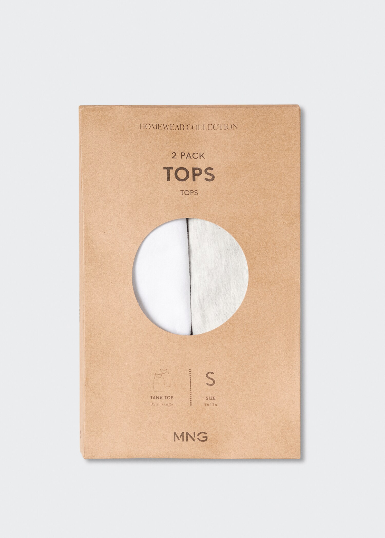 Set met 2 katoenen tops - Detail van het artikel 8