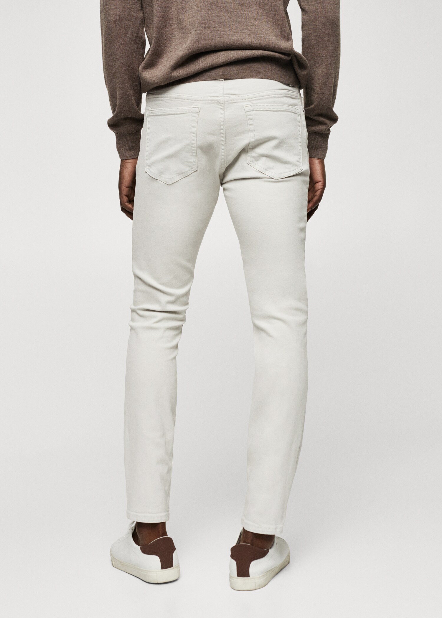 Jean skinny coloré - Verso de l’article