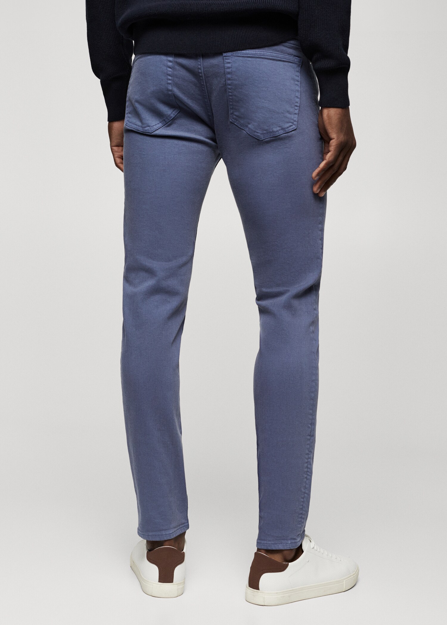 Jean skinny coloré - Verso de l’article
