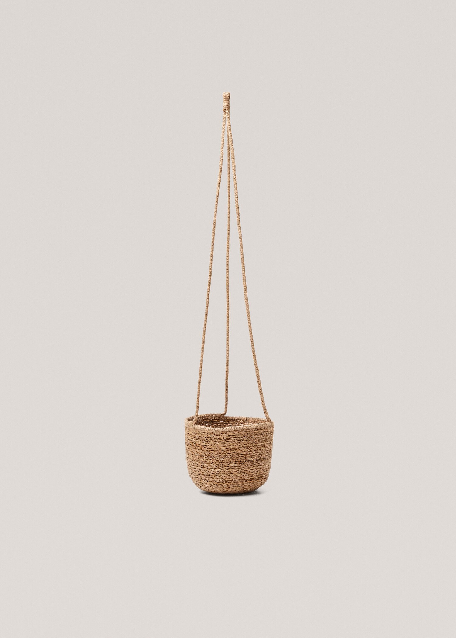 Natural fibre hanging planter S - Article without model