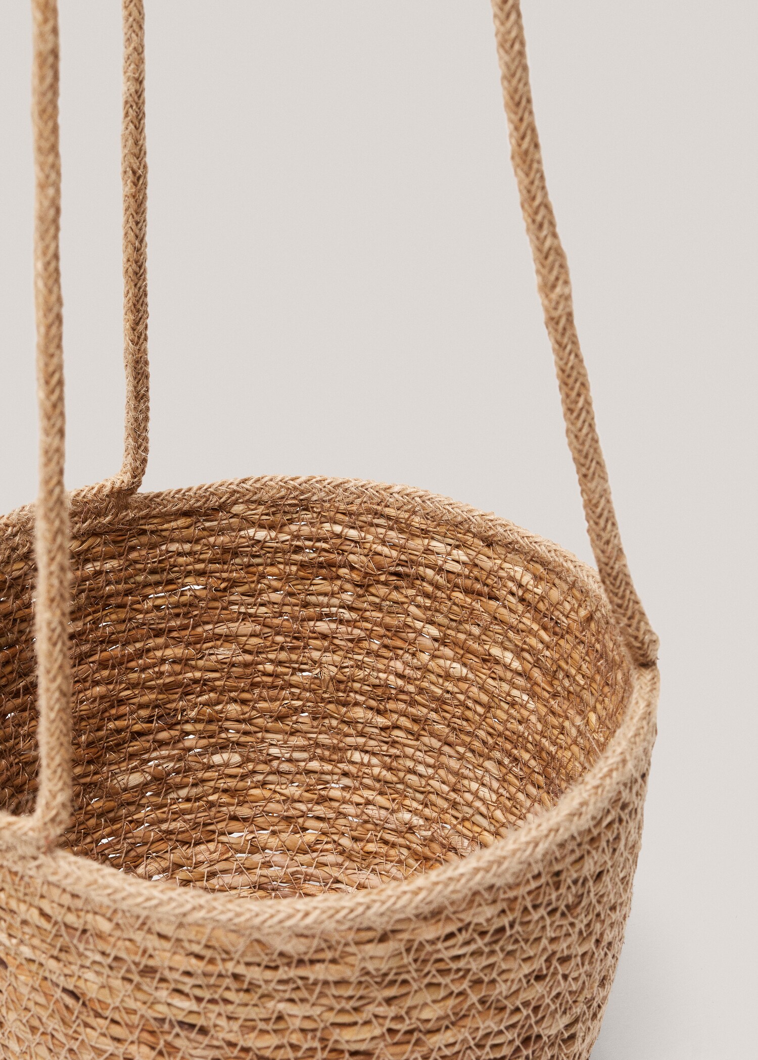 Natural fibre hanging planter S - Details of the article 1