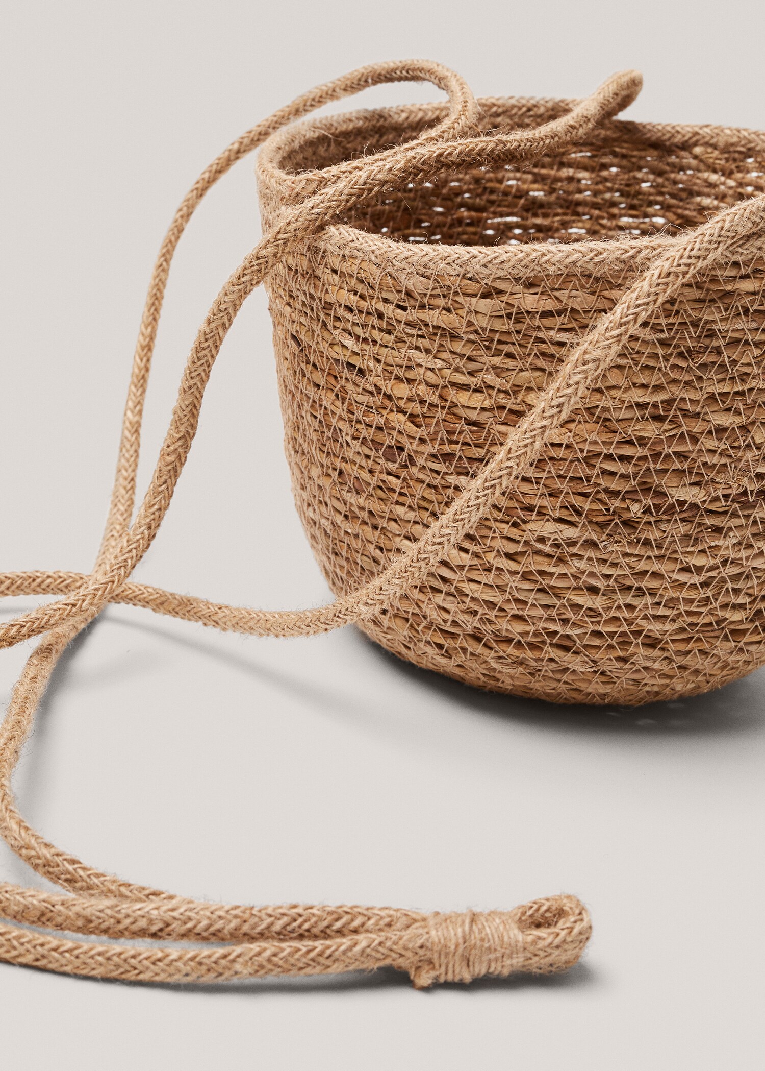 Natural fibre hanging planter S - Details of the article 2