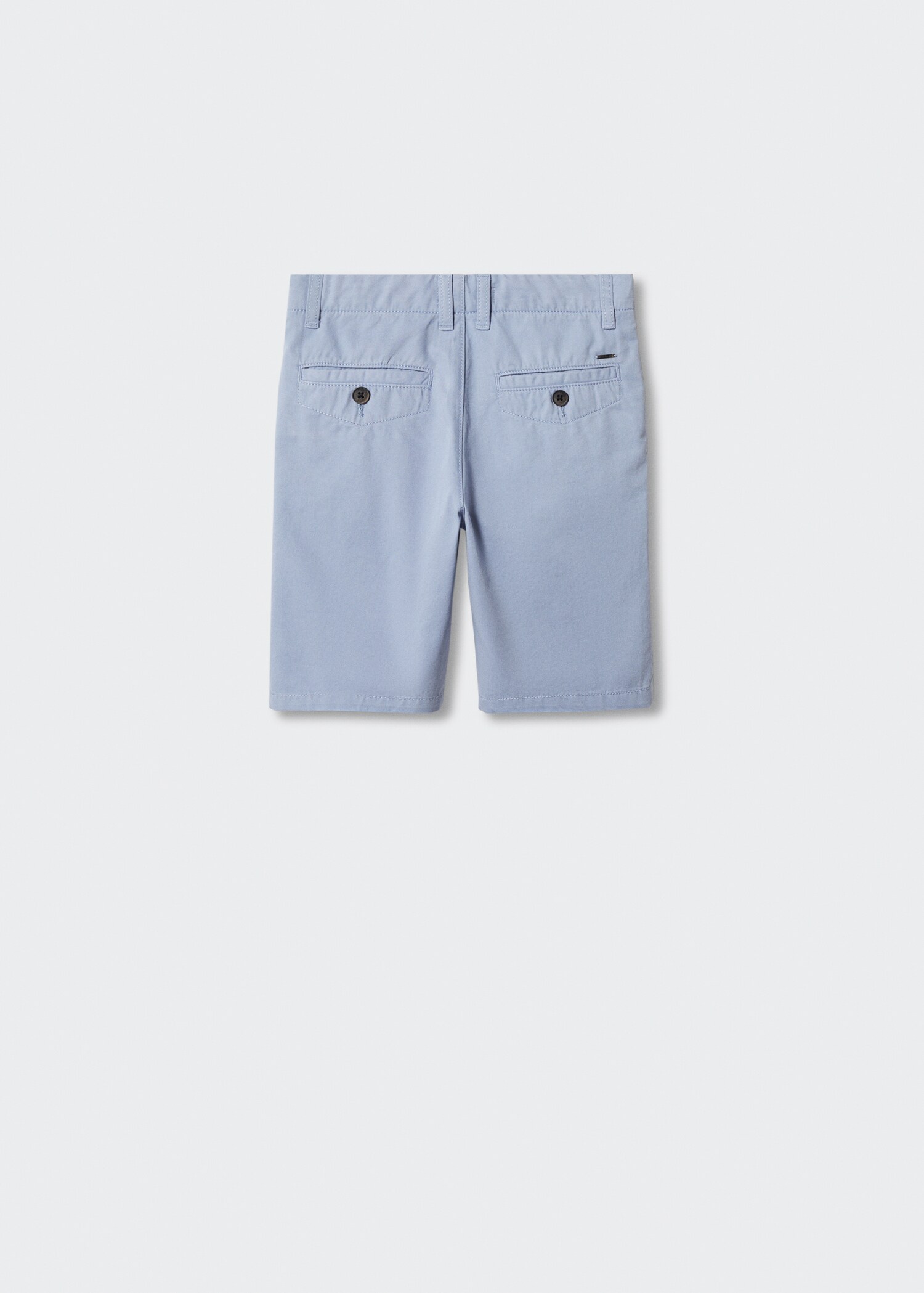 Bermudas slim fit chino algodón - Reverso del artículo