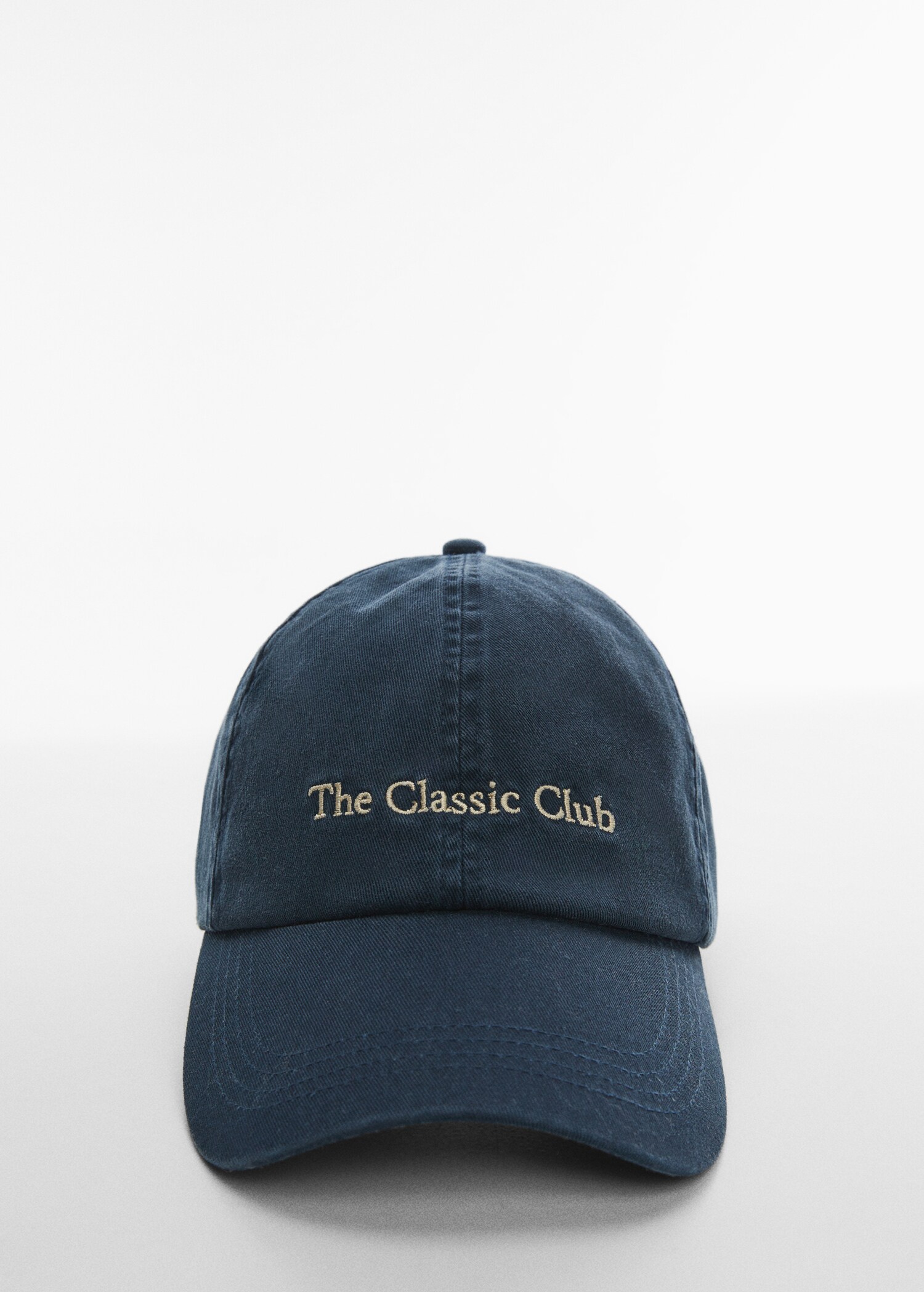 Embroidered message cap - Medium plane