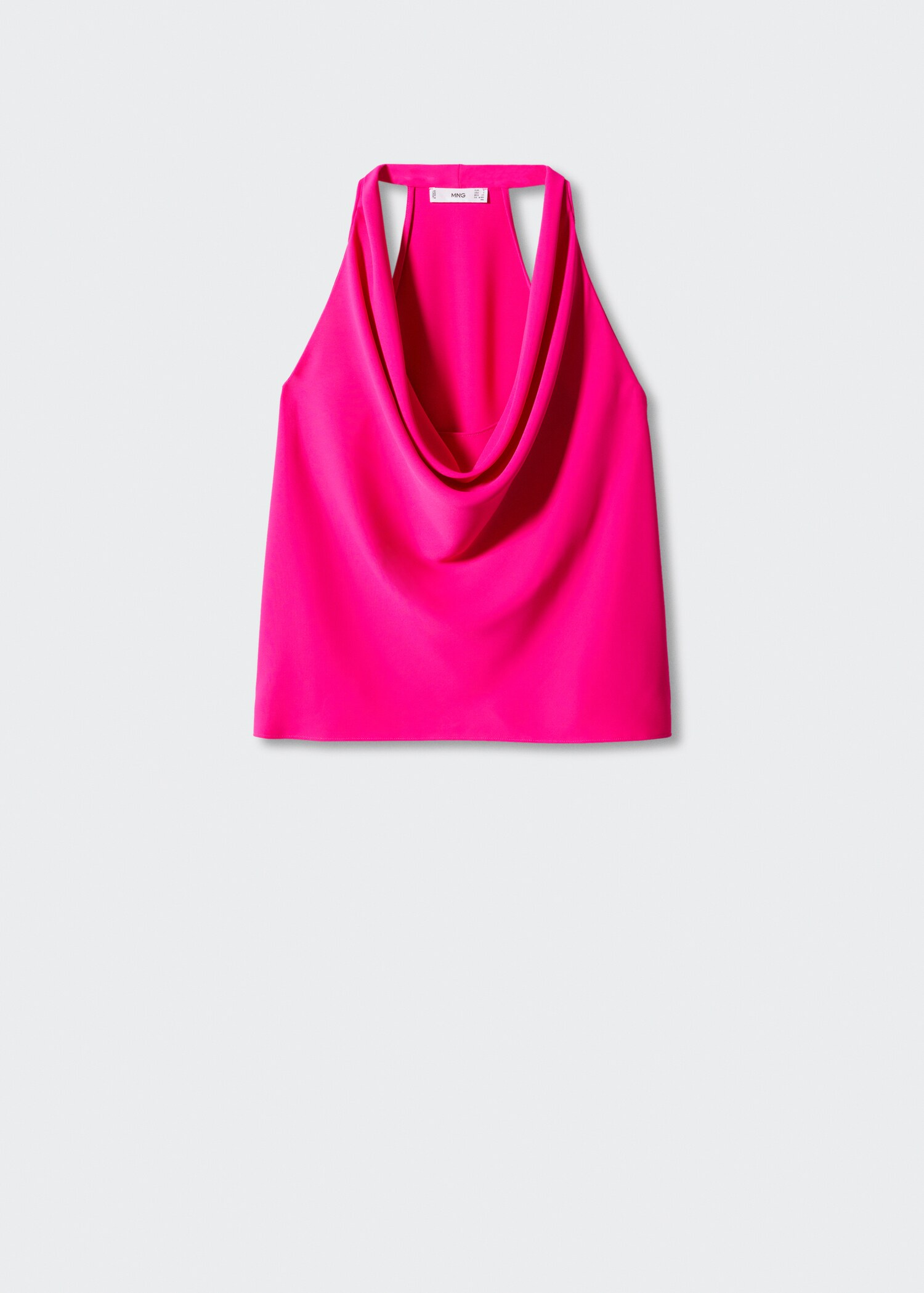 Blusa cuello drapeado - Artículo sin modelo