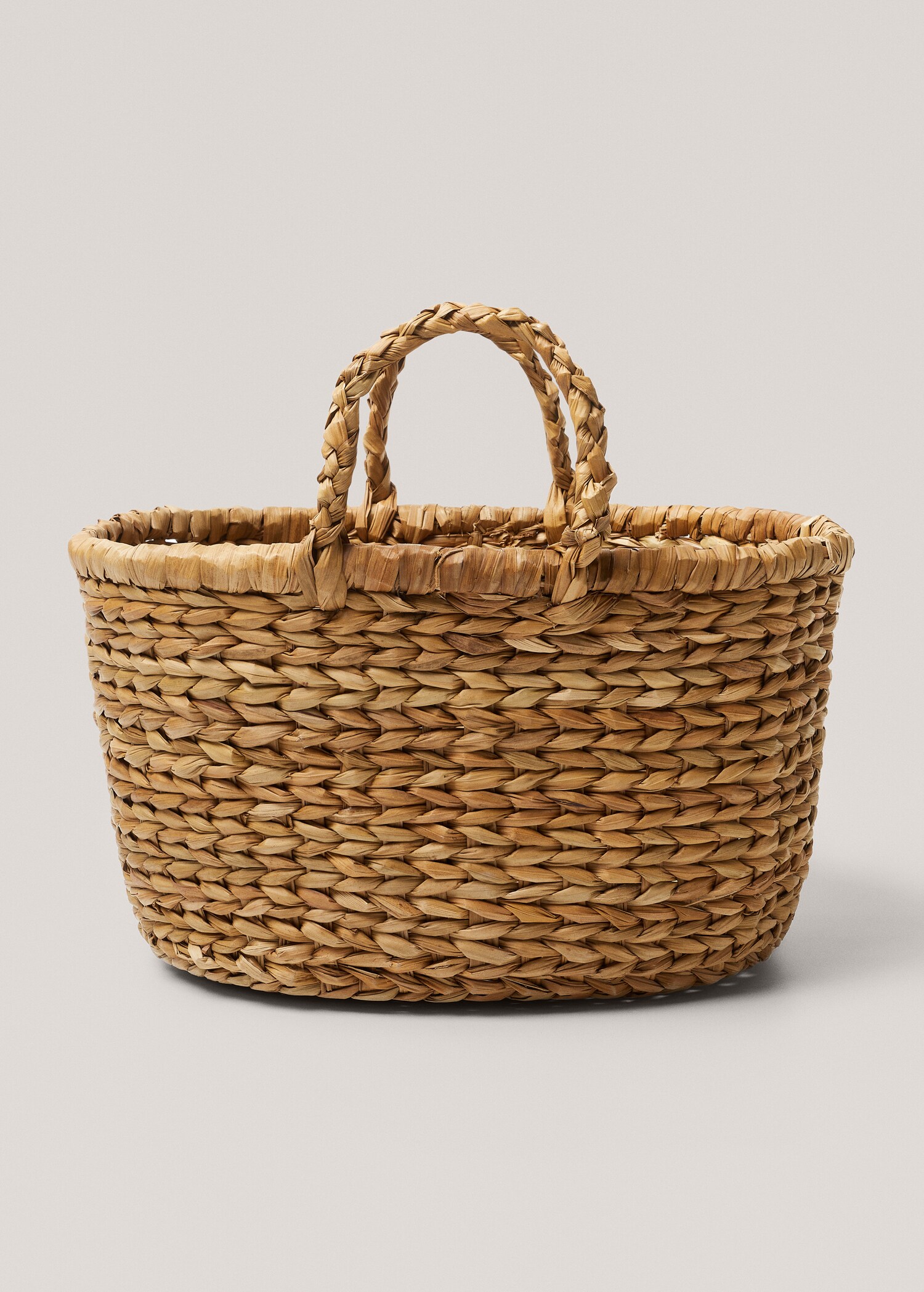 Panier avec anses fibres naturelles 30x30x15 cm - Article sans modèle