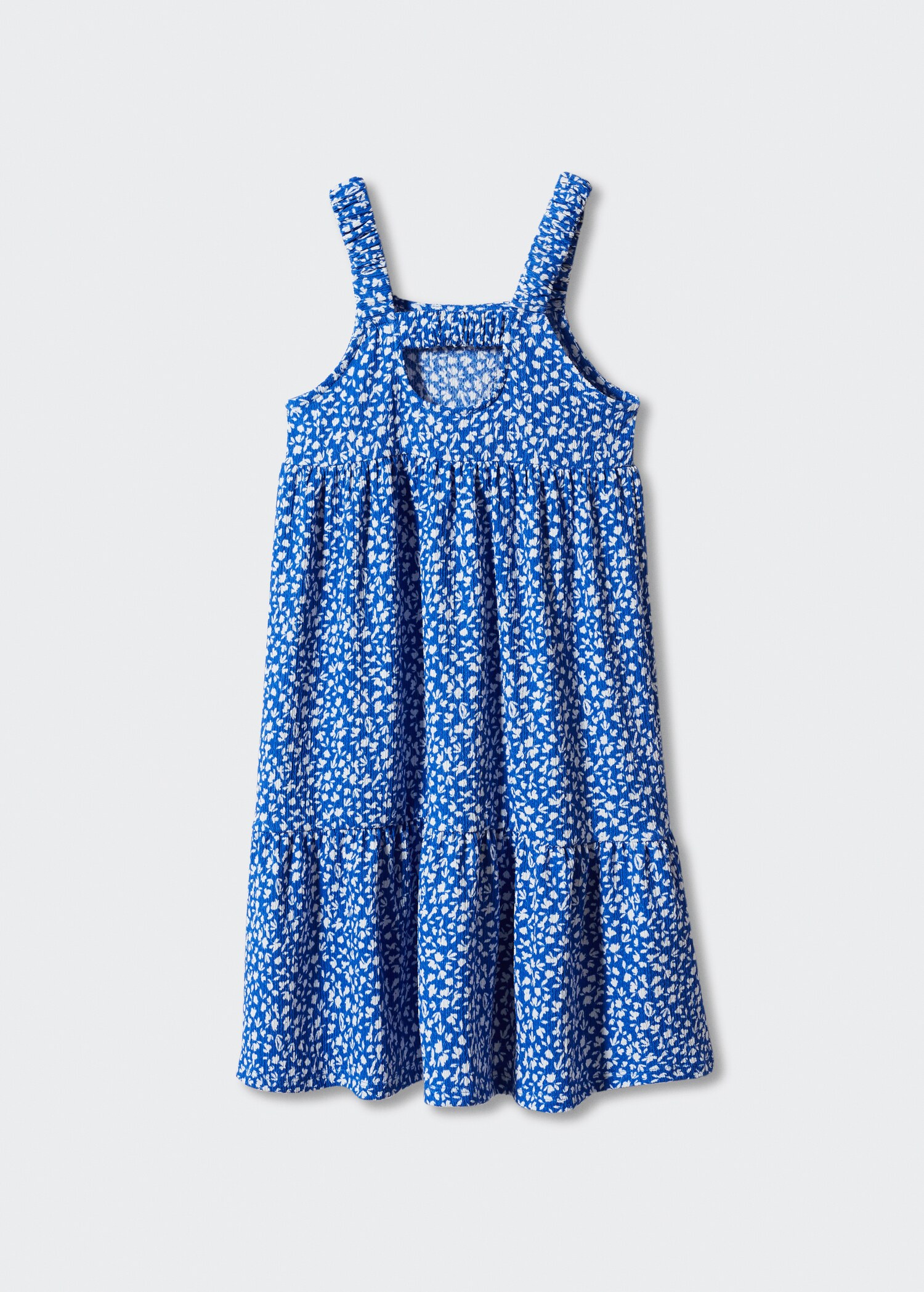 Vestido flores volante - Reverso del artículo
