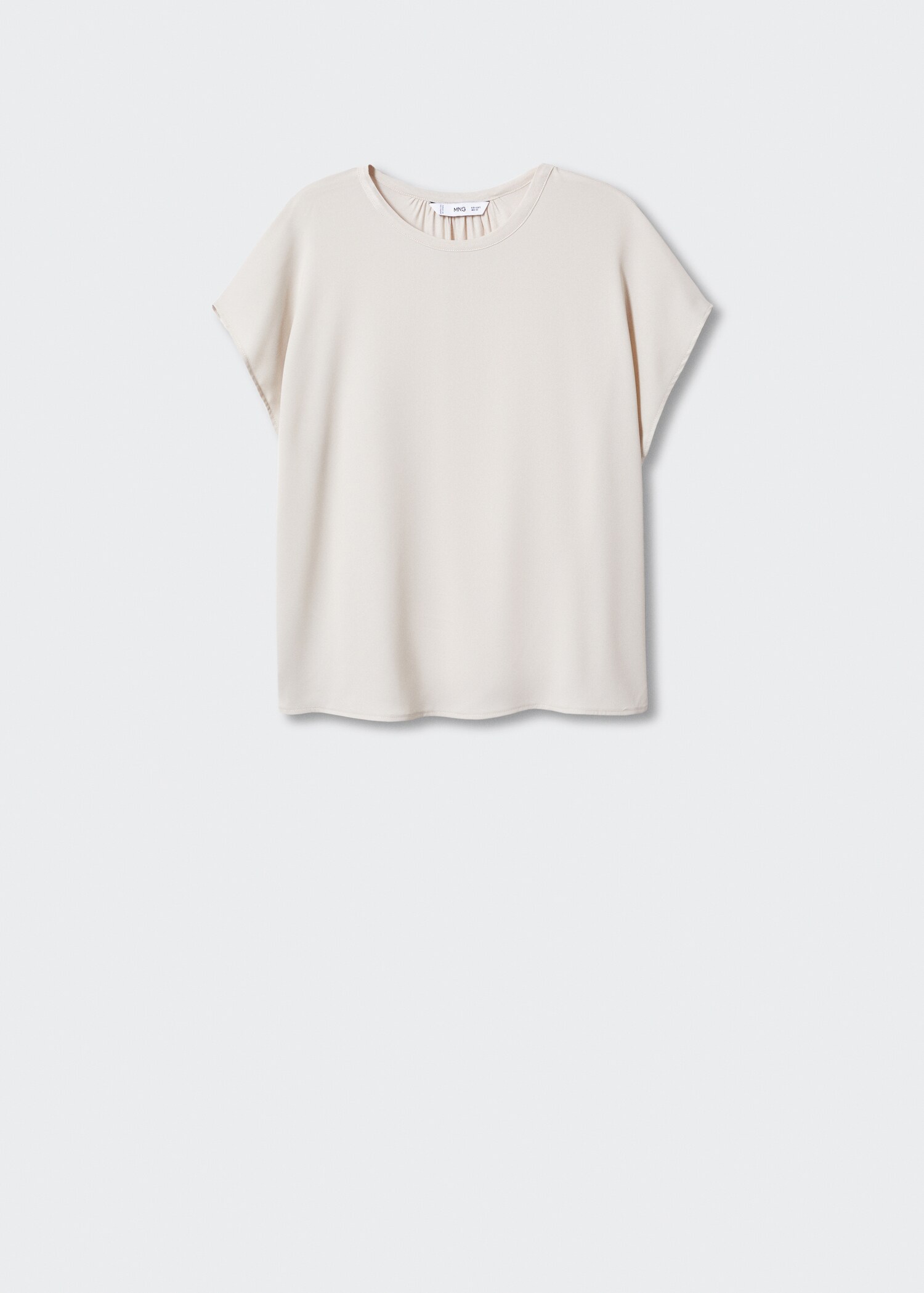 Blouse empiècement contrastant - Article sans modèle
