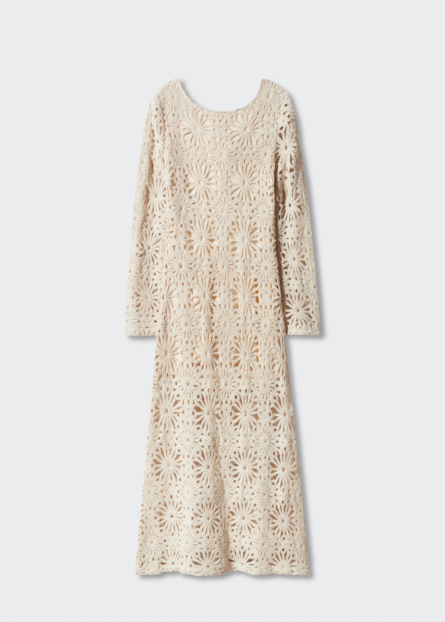 Robe crochet décolletée dans le dos - Article sans modèle
