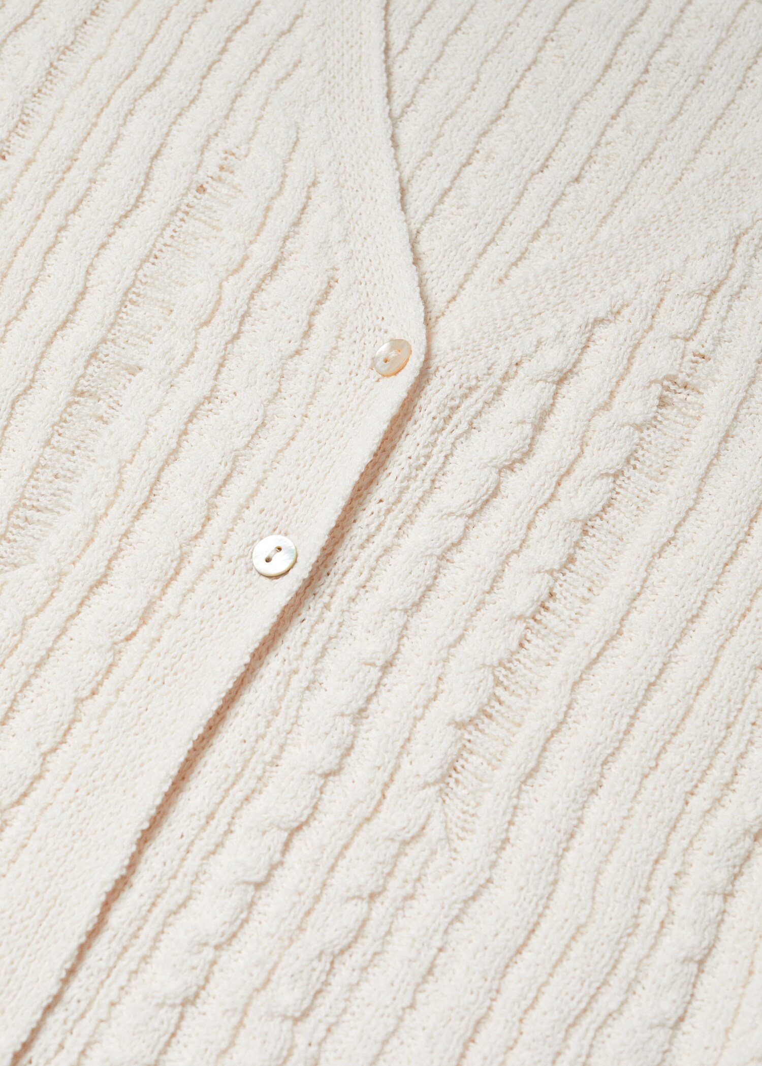 Locker gewebter Cardigan  - Detail des Artikels 8