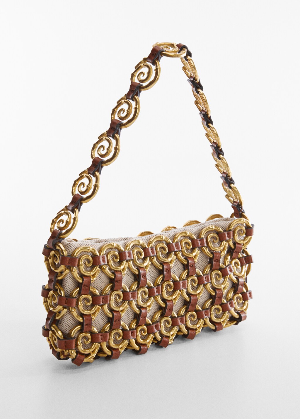 Spiral shoulder bag Women MANGO Azerbaijan