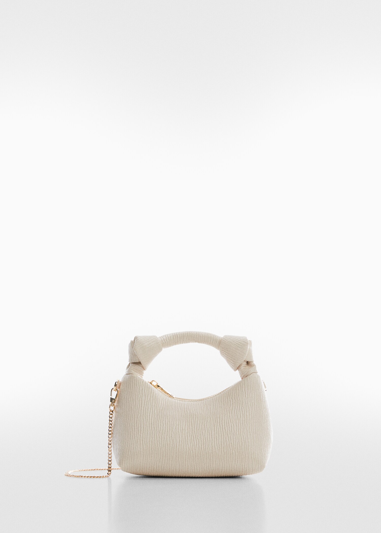 Textured knot handle bag - Article without model