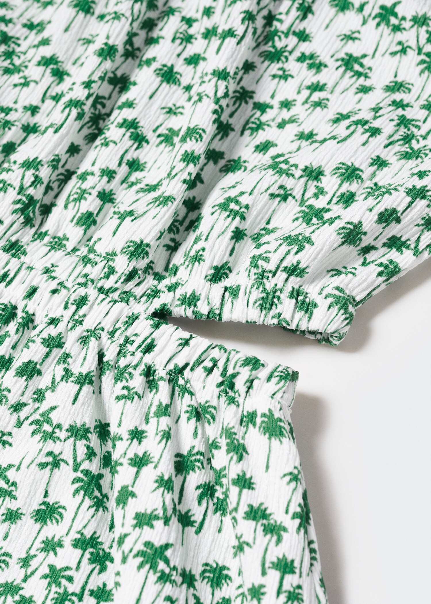 Printed cut-out detail dress - Details of the article 8