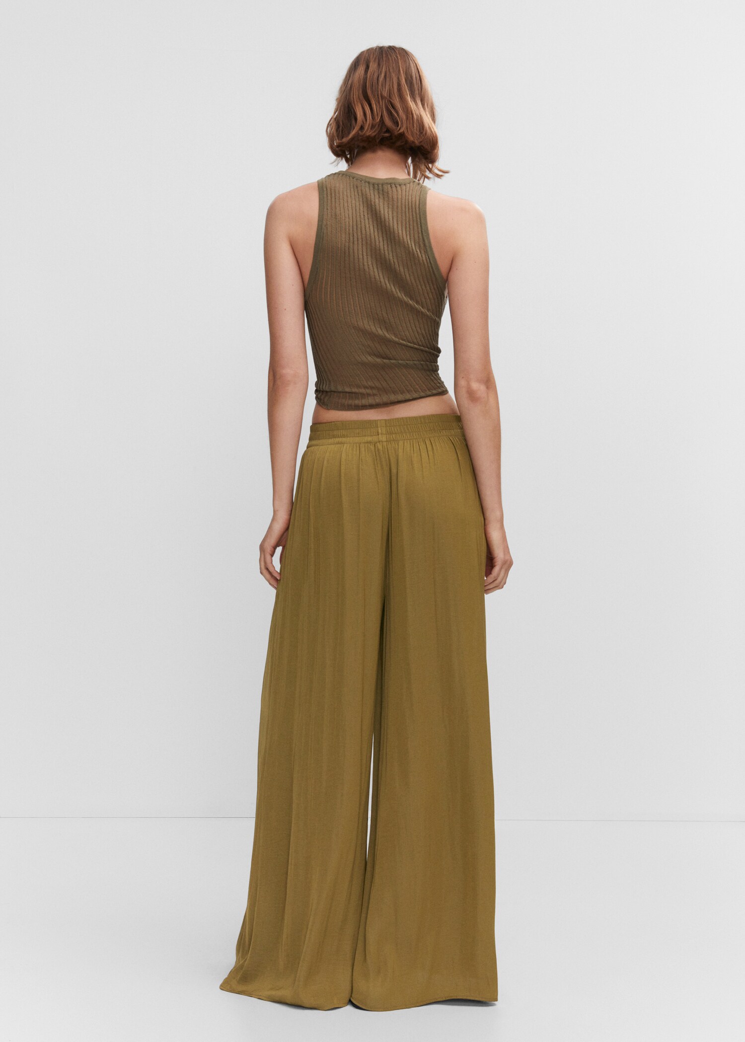 Pantalon palazzo taille basse - Verso de l’article