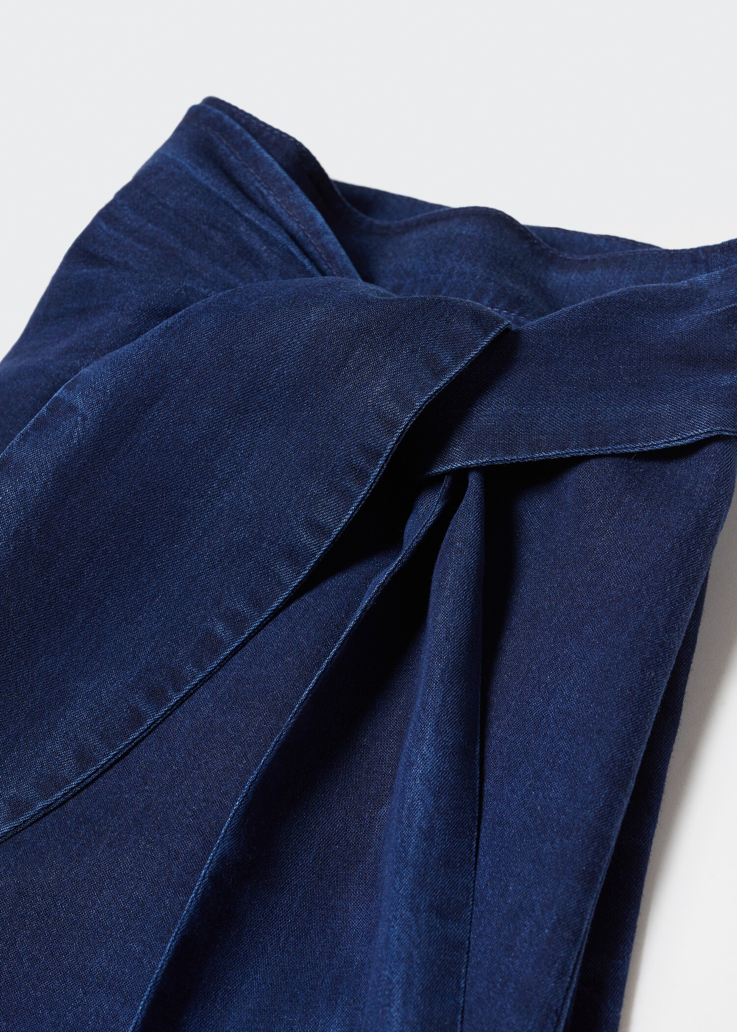 Lyocell wrap mini-skirt - Details of the article 8
