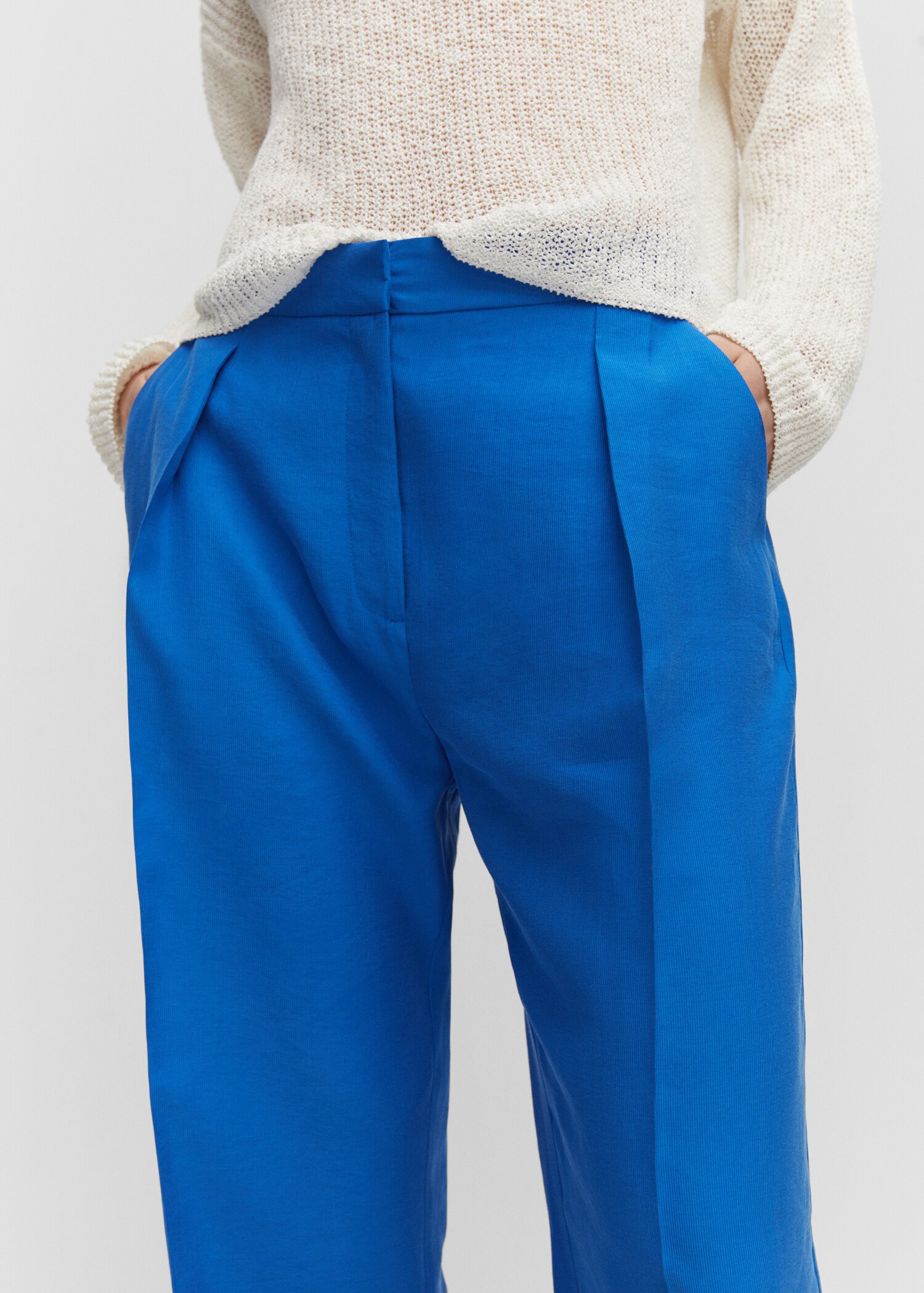 Gerade Bundfaltenhose - Detail des Artikels 6