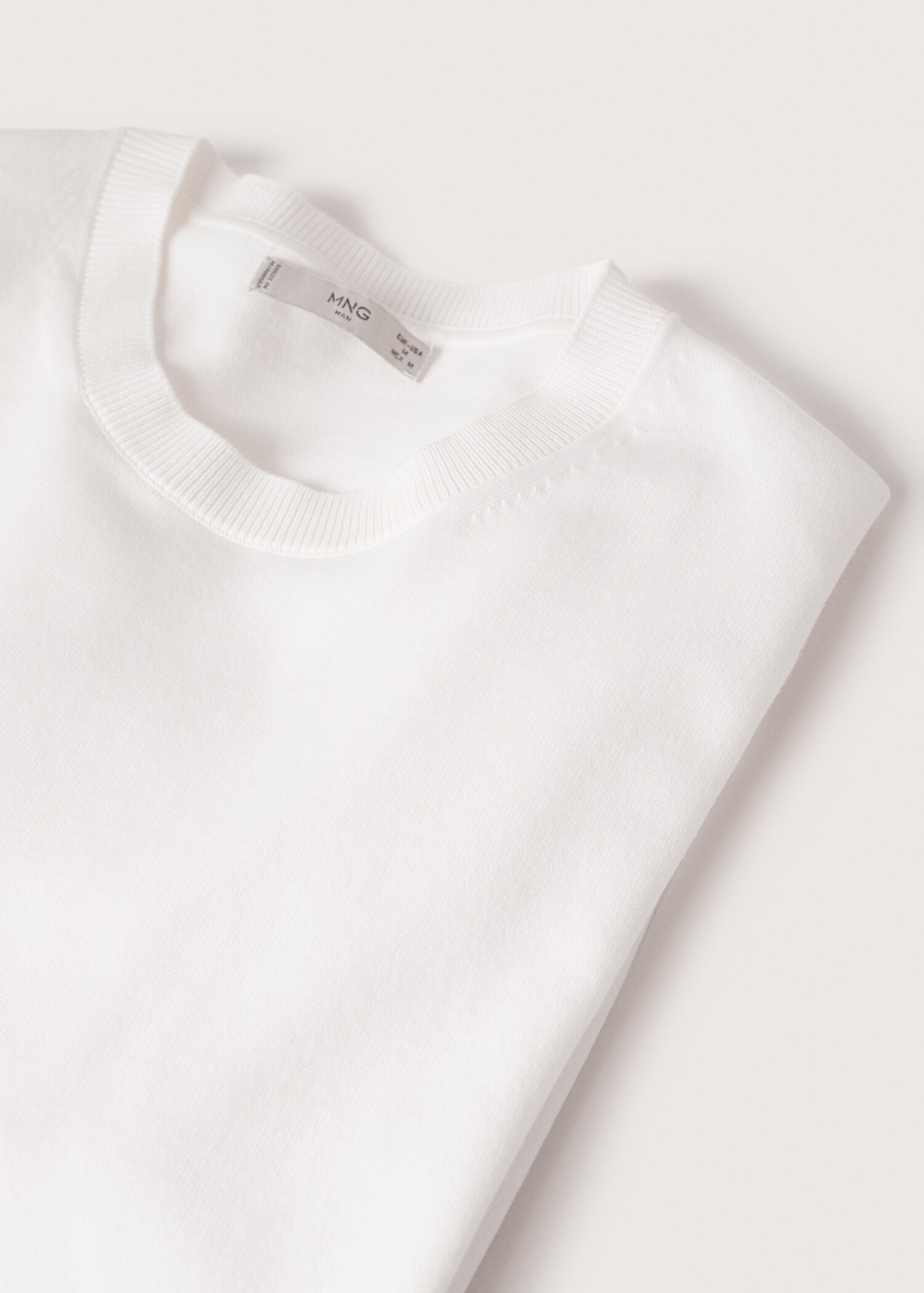 Fine-knit cotton sweater - Details of the article 8