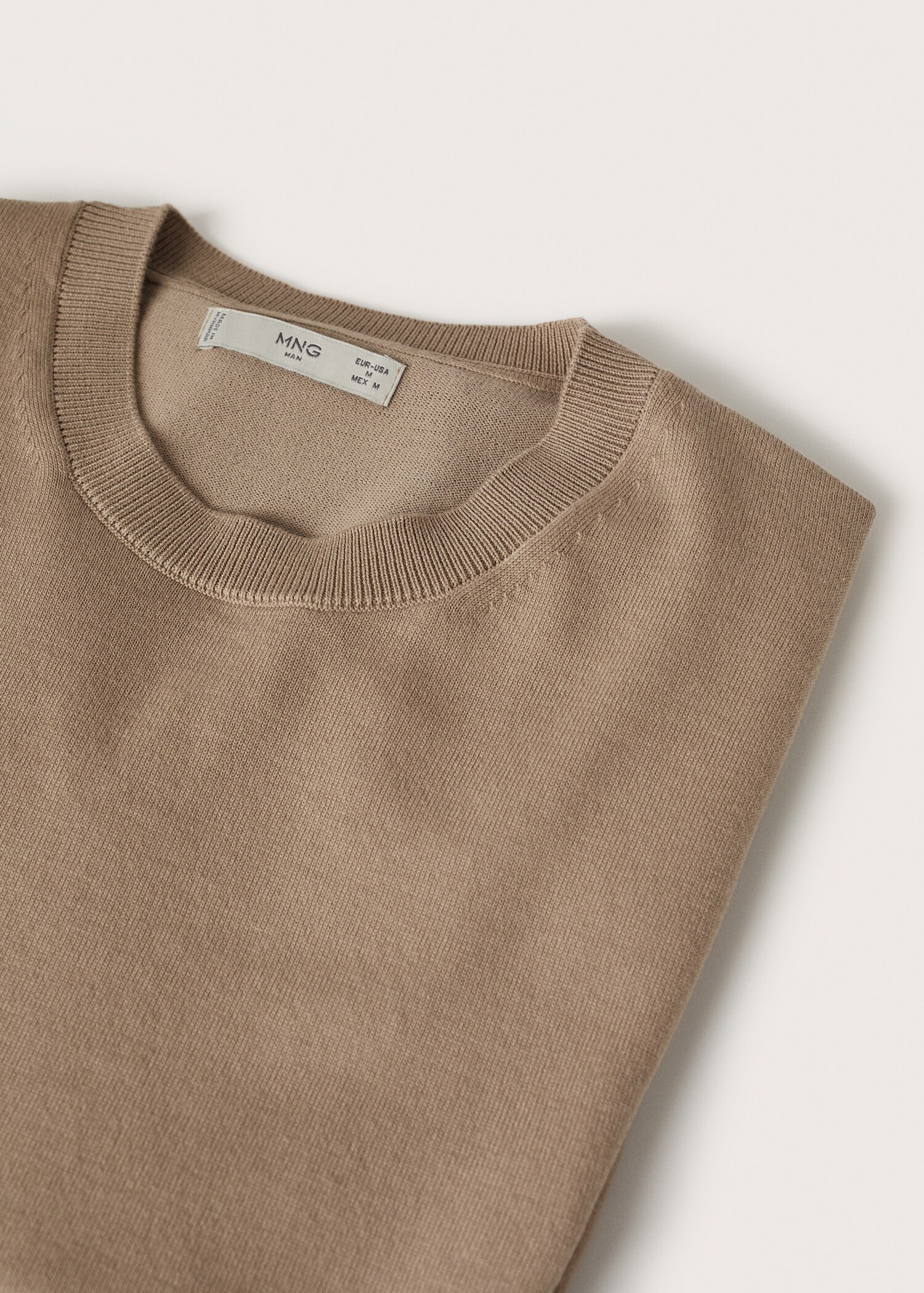 Fine-knit cotton sweater - Details of the article 7
