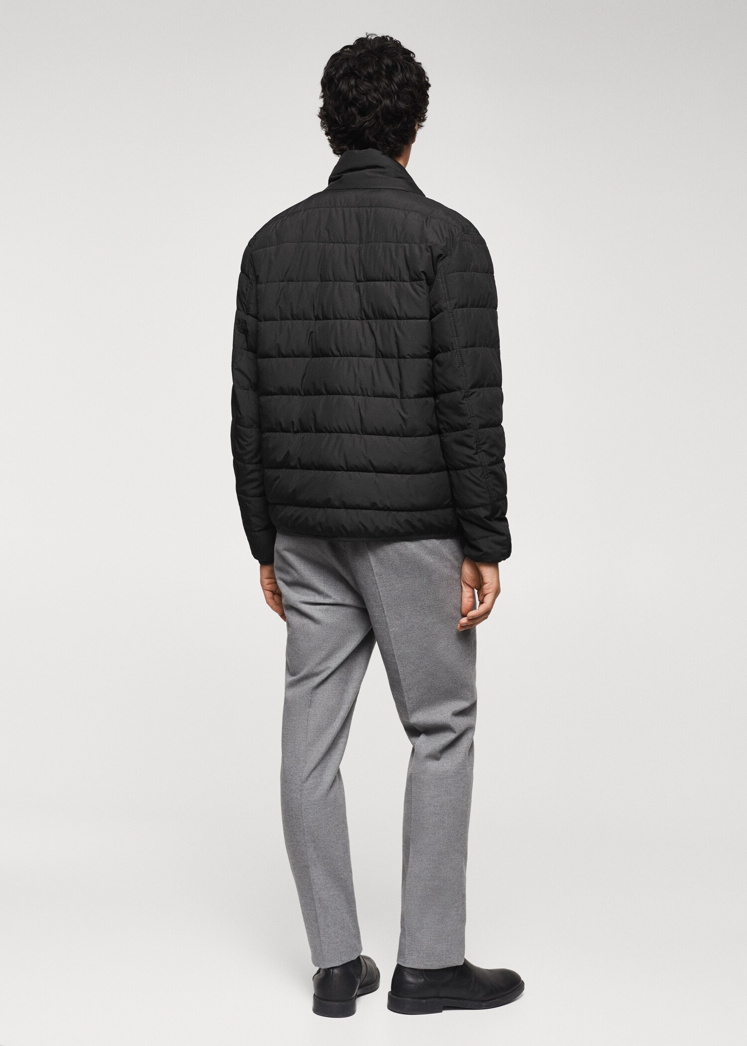 Chaqueta acolchada ultra ligera - Reverso del artículo