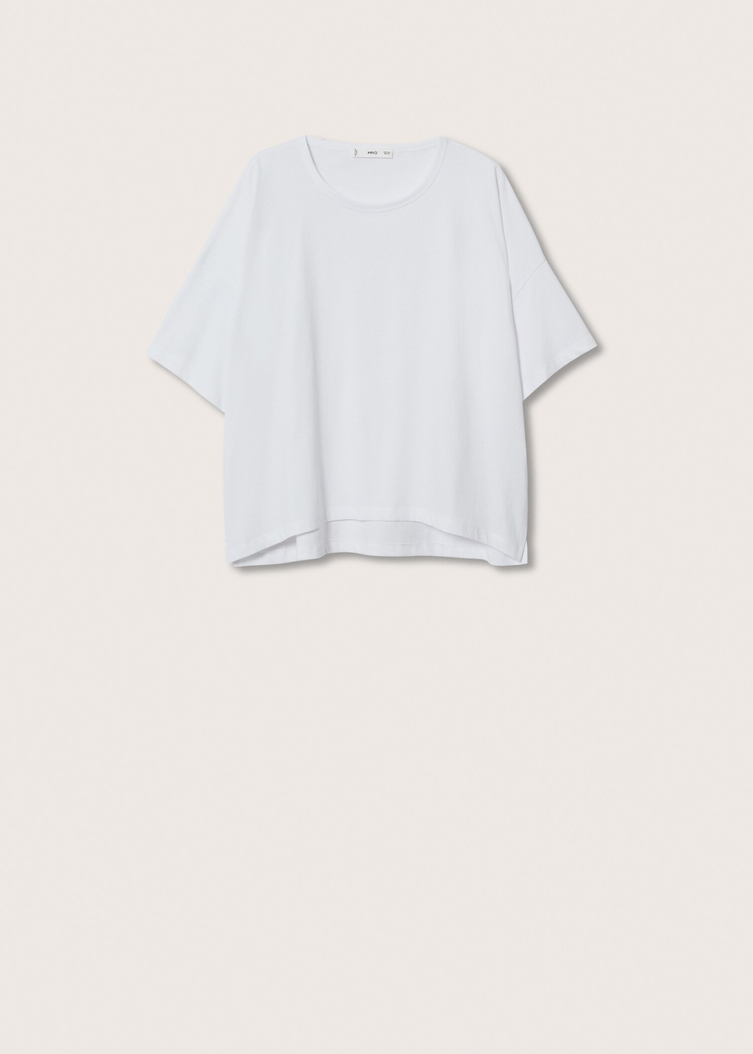 Camiseta oversize algodón - Artículo sin modelo