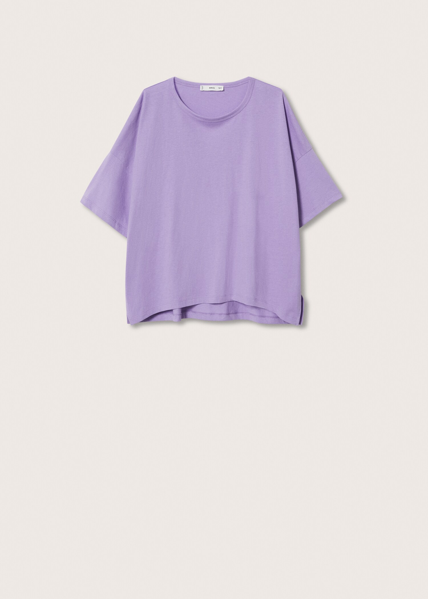 Camiseta oversize algodón - Artículo sin modelo