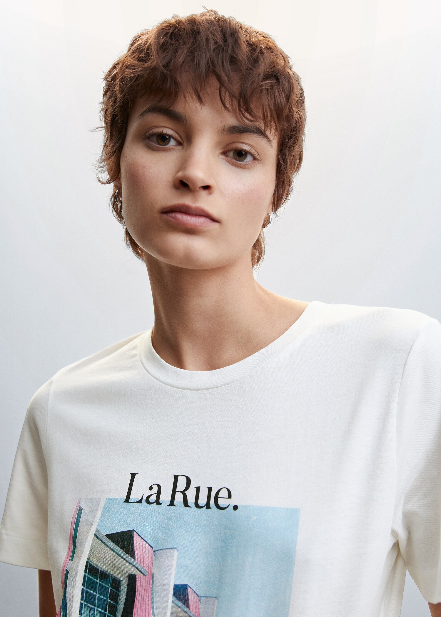 Camiseta estampada algodón - Detalle del artículo 1