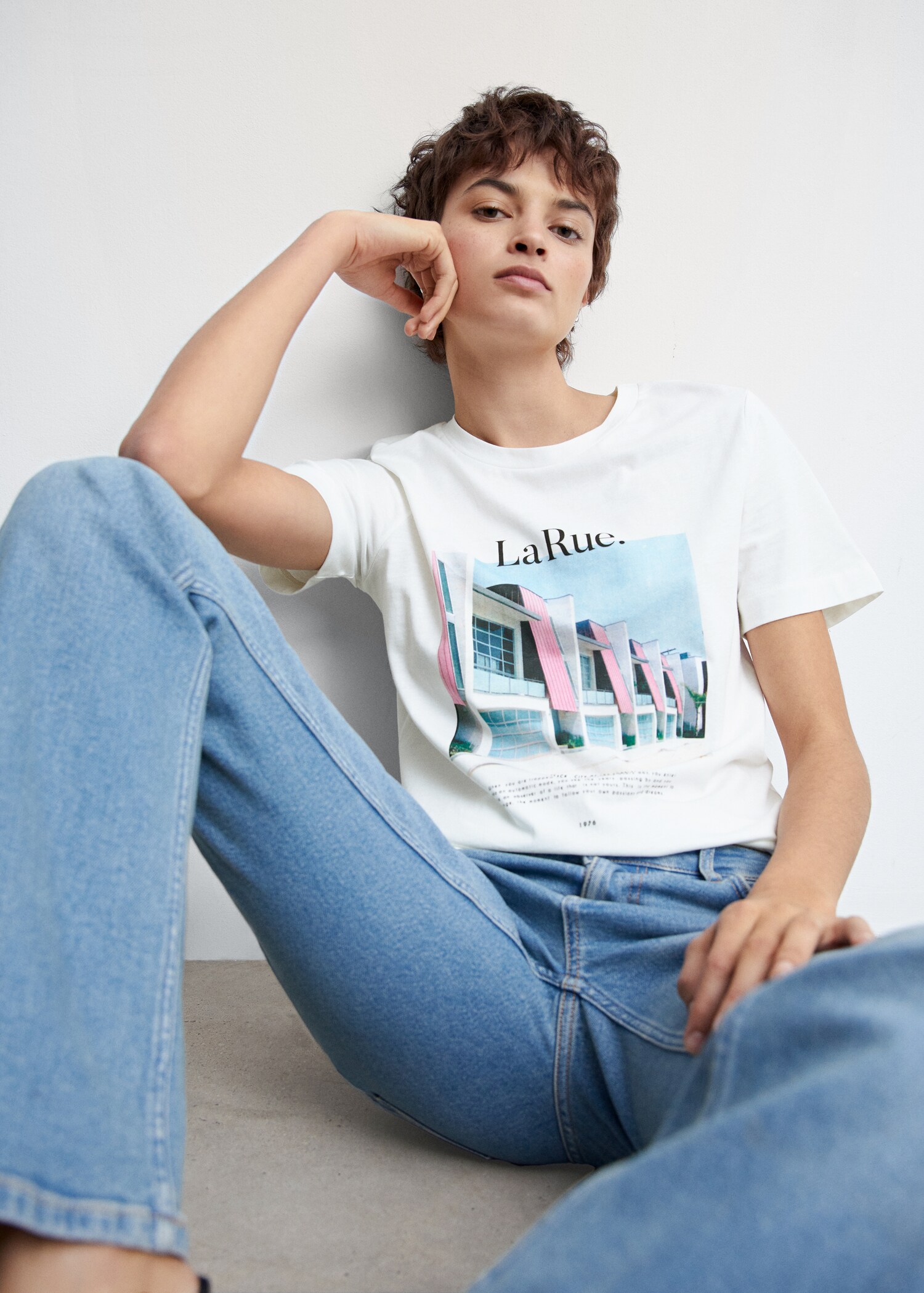 Camiseta estampada algodón - Detalle del artículo 2