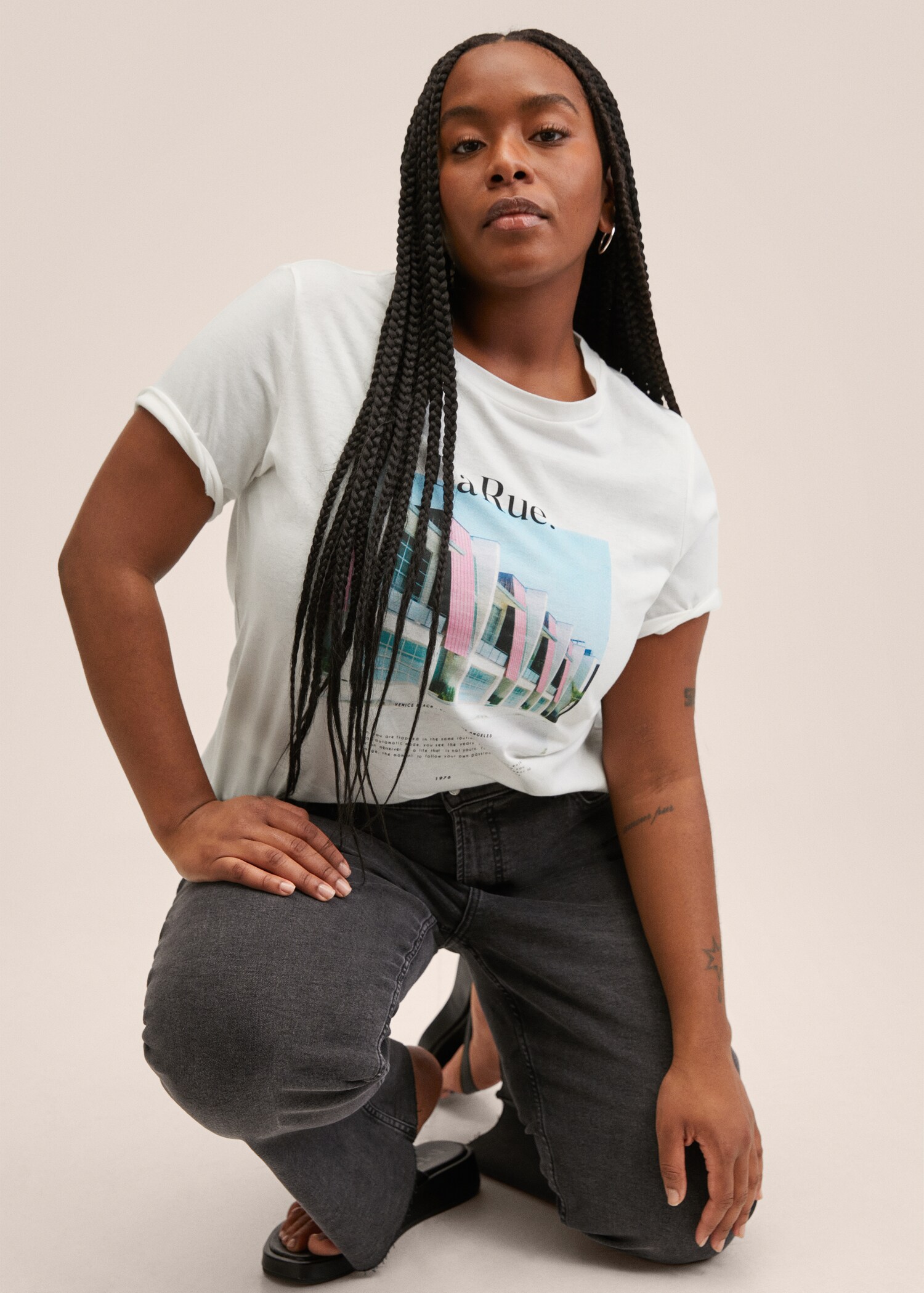 Camiseta estampada algodón - Detalle del artículo 5