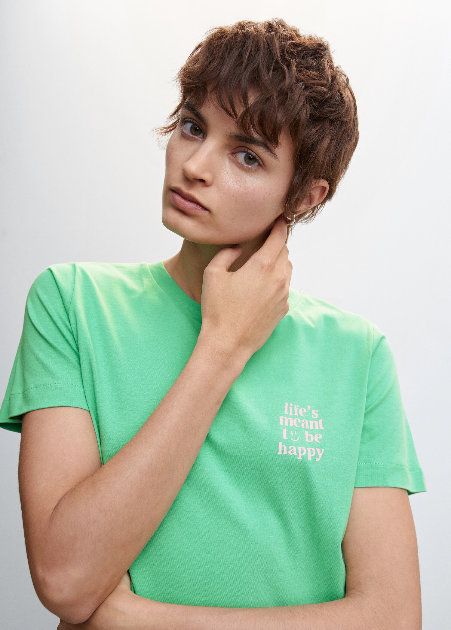 Camiseta estampada algodón - Detalle del artículo 1