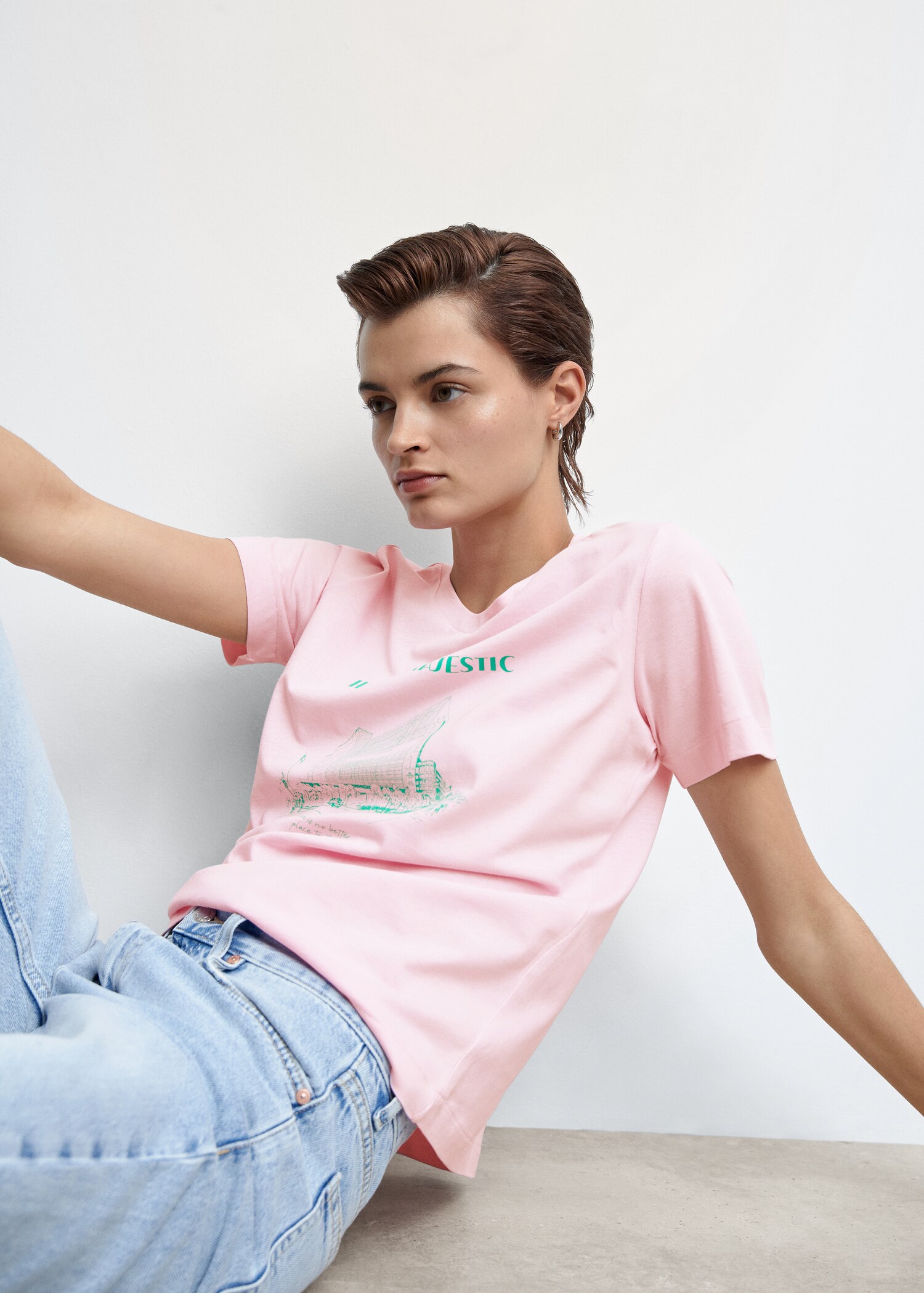 Camiseta estampada algodón - Detalle del artículo 2