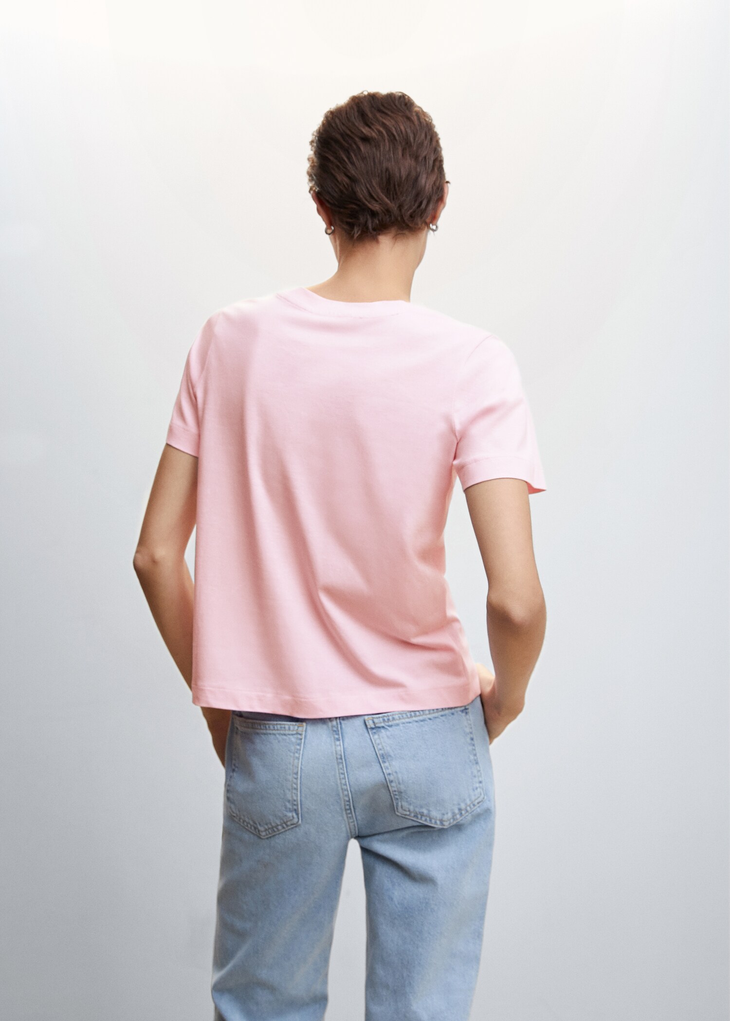 Camiseta estampada algodón - Reverso del artículo