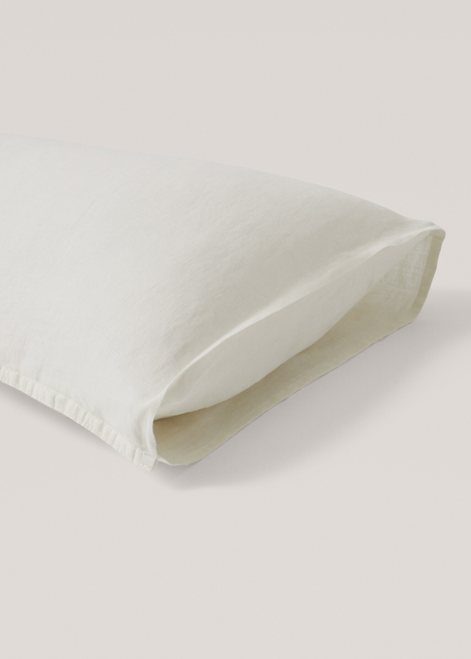Putetrekk i 100% lin 45x110 cm - Halvtotal bildeutsnitt