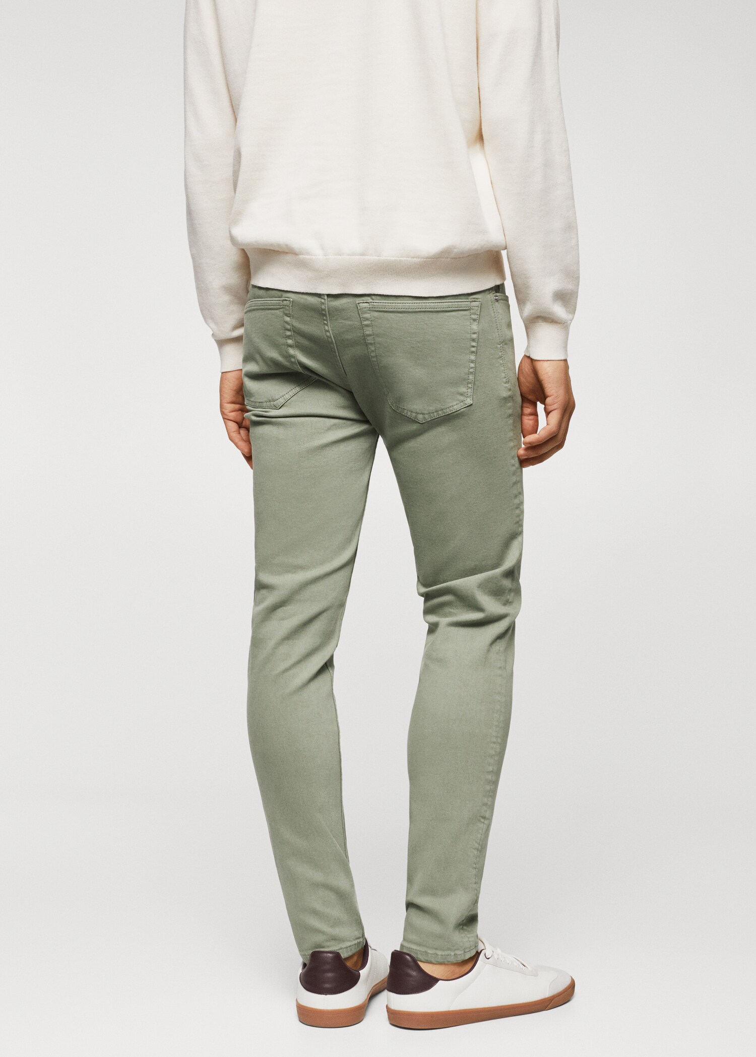 Jeans skinny color - Reverso del artículo