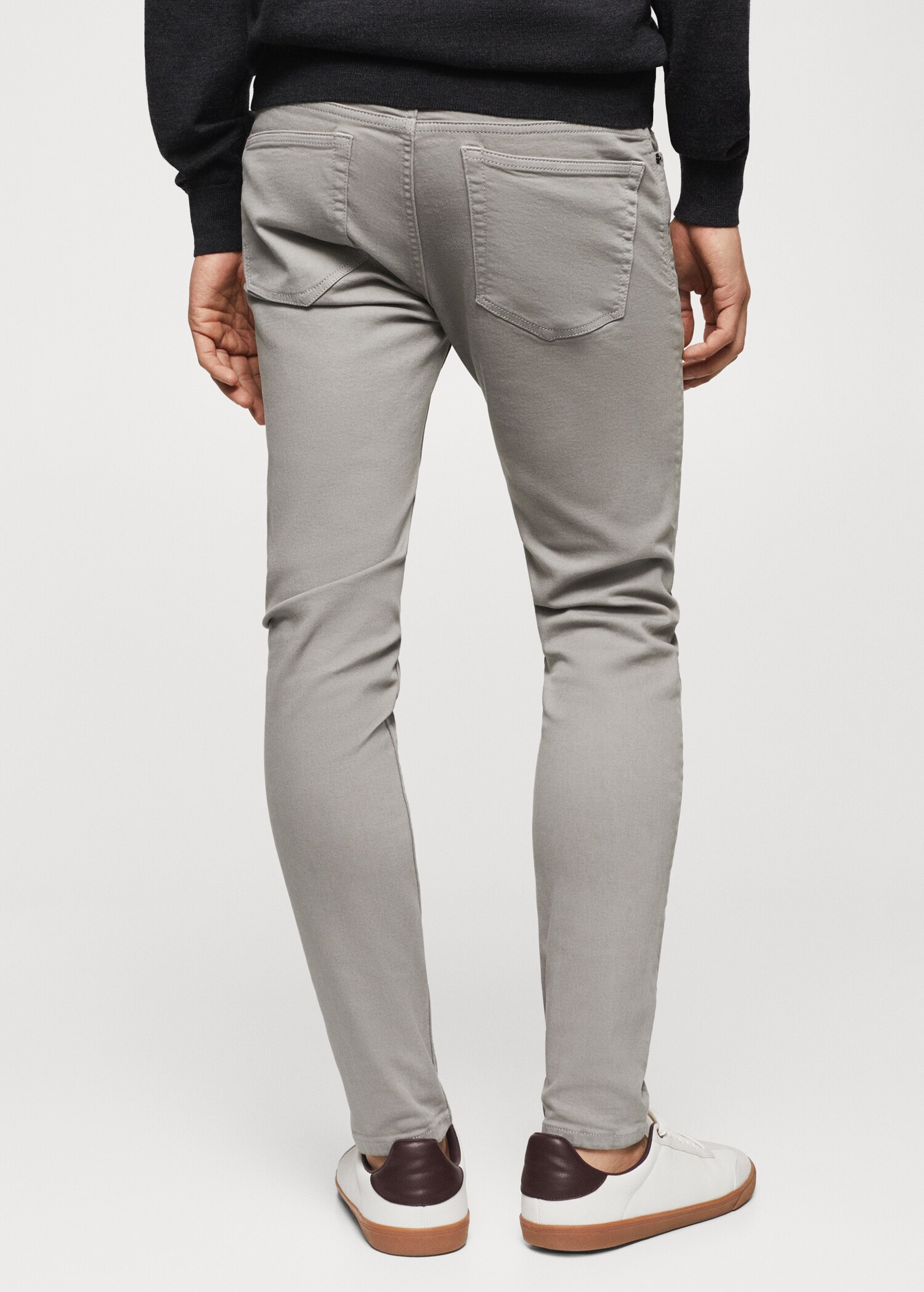 Jeans skinny color - Reverso del artículo
