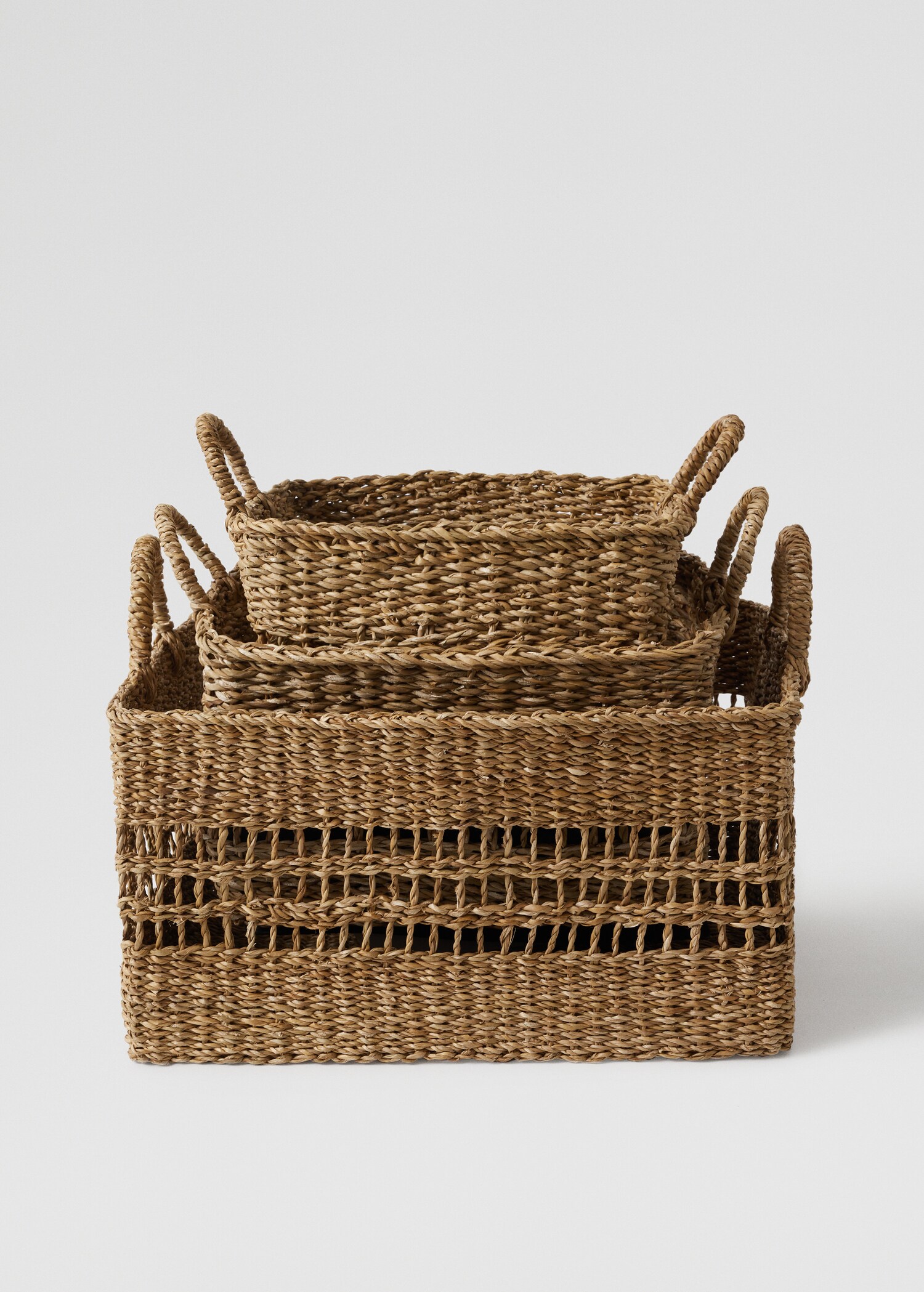 Rektangulær kurv 50x38x28 cm - Artikkeldetalj 3