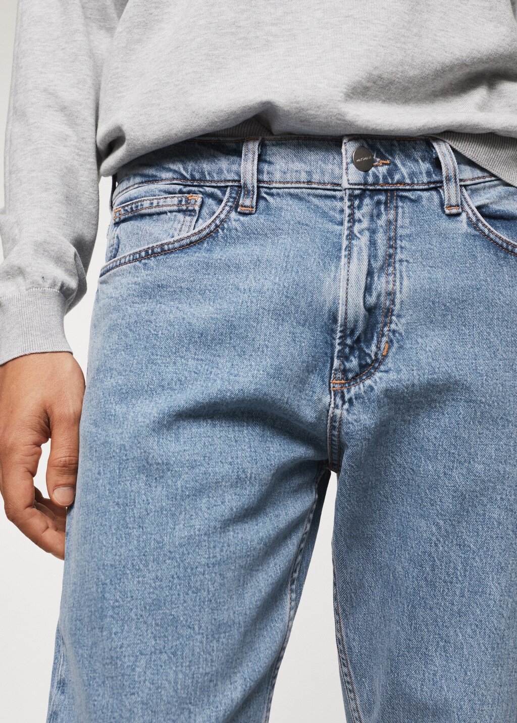 Ben tapered cropped jeans - Men | MANGO Niger