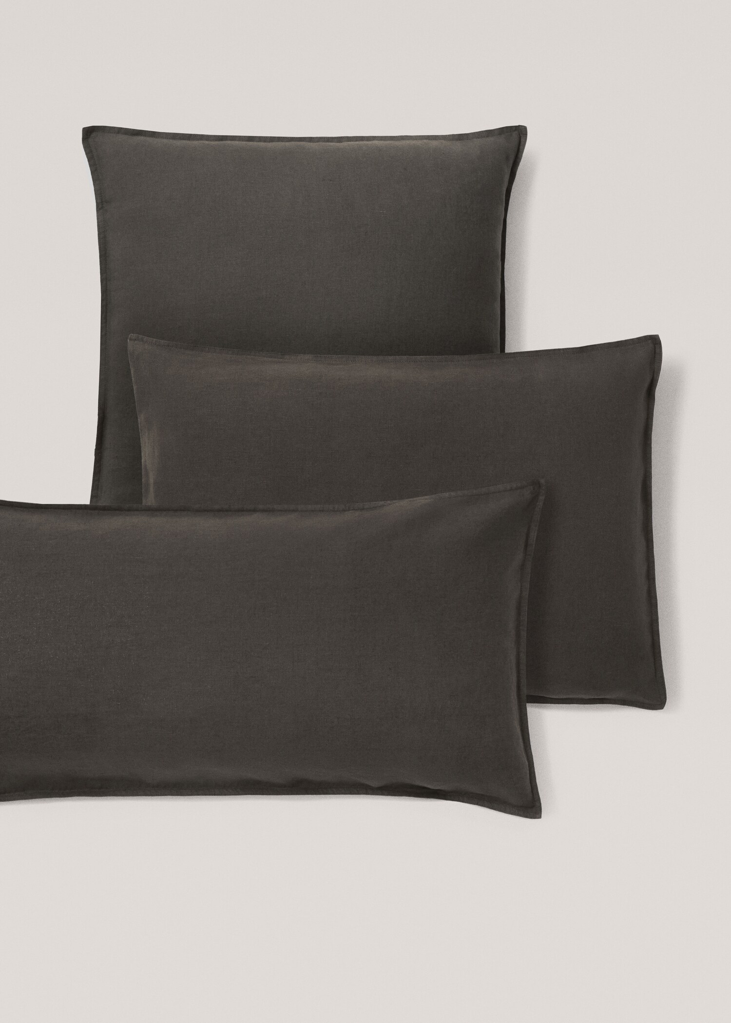 Lot de taies d’oreiller 100 % lin 60x60 cm - Détail de l'article 6