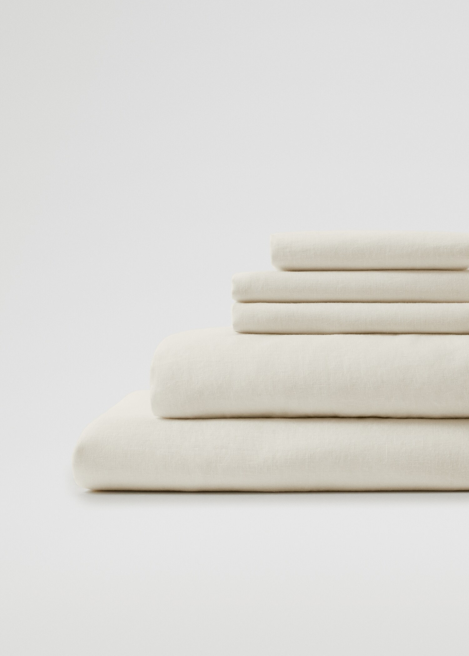 Lençol de  cima de 100% linho (cama 150/160 cm) - Pormenor do artigo 3