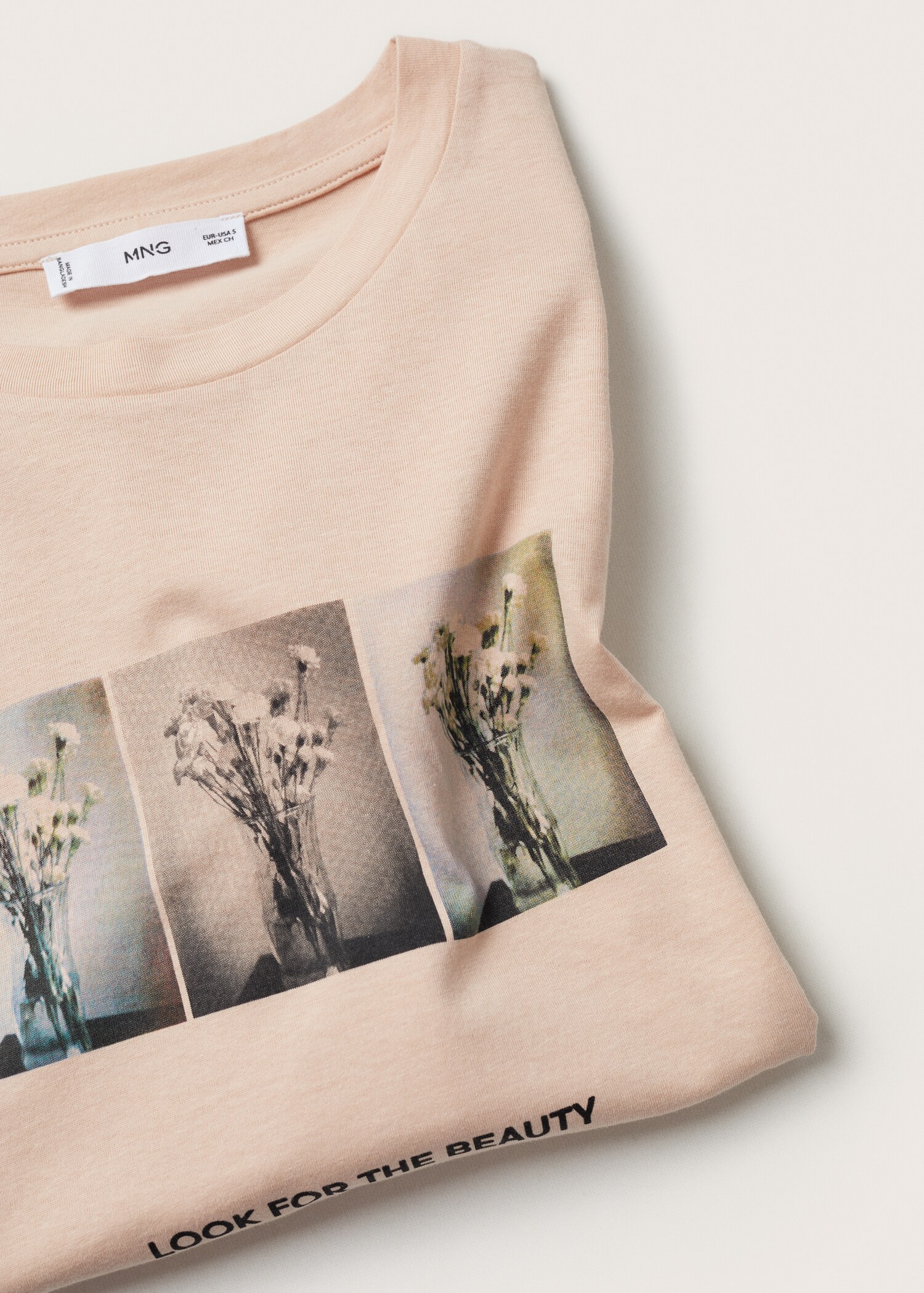 Printed cotton-blend t-shirt - Details of the article 8