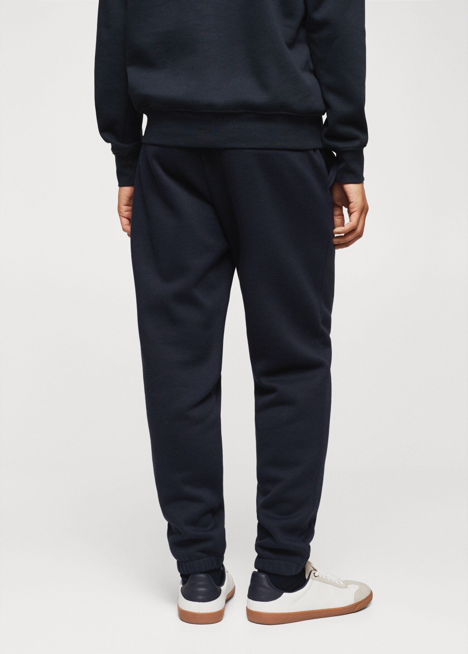 Pantalón jogger algodón sostenible - Reverso del artículo
