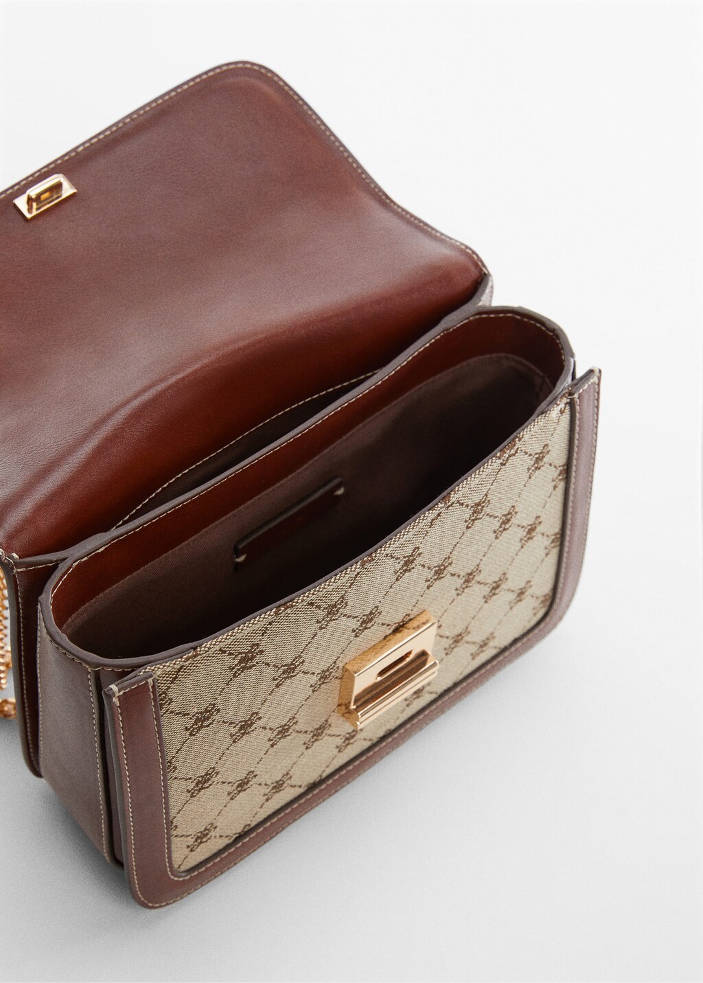 Chain jacquard bag MANGO