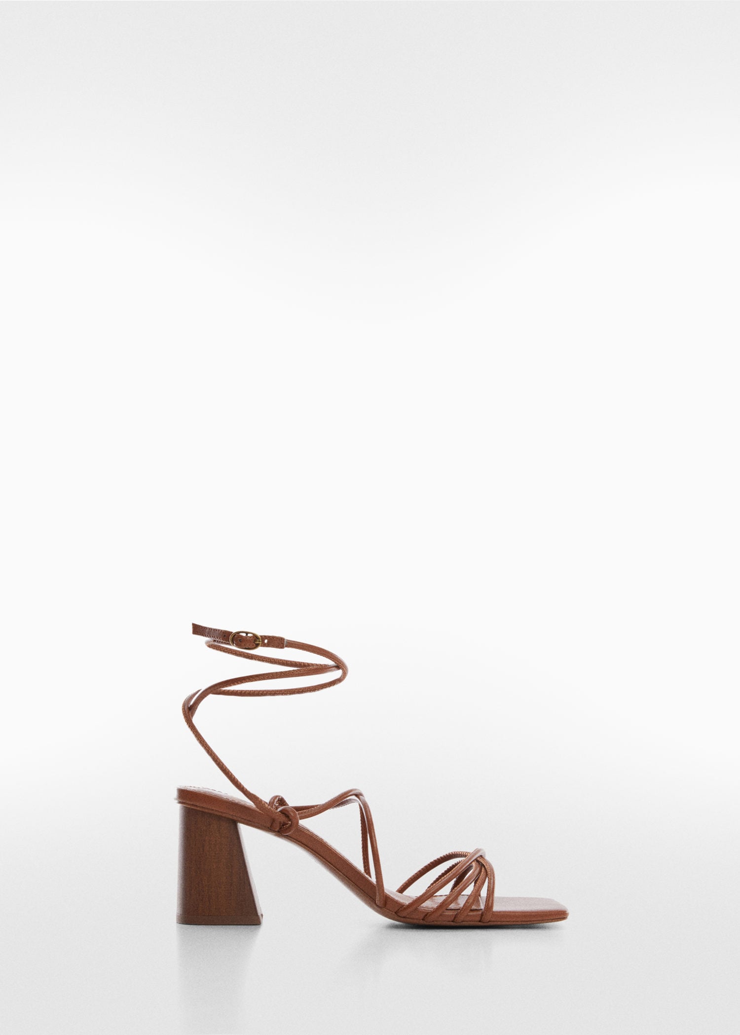 Square Toe Front Criss Cross Strappy Heels – Talk2TheFace